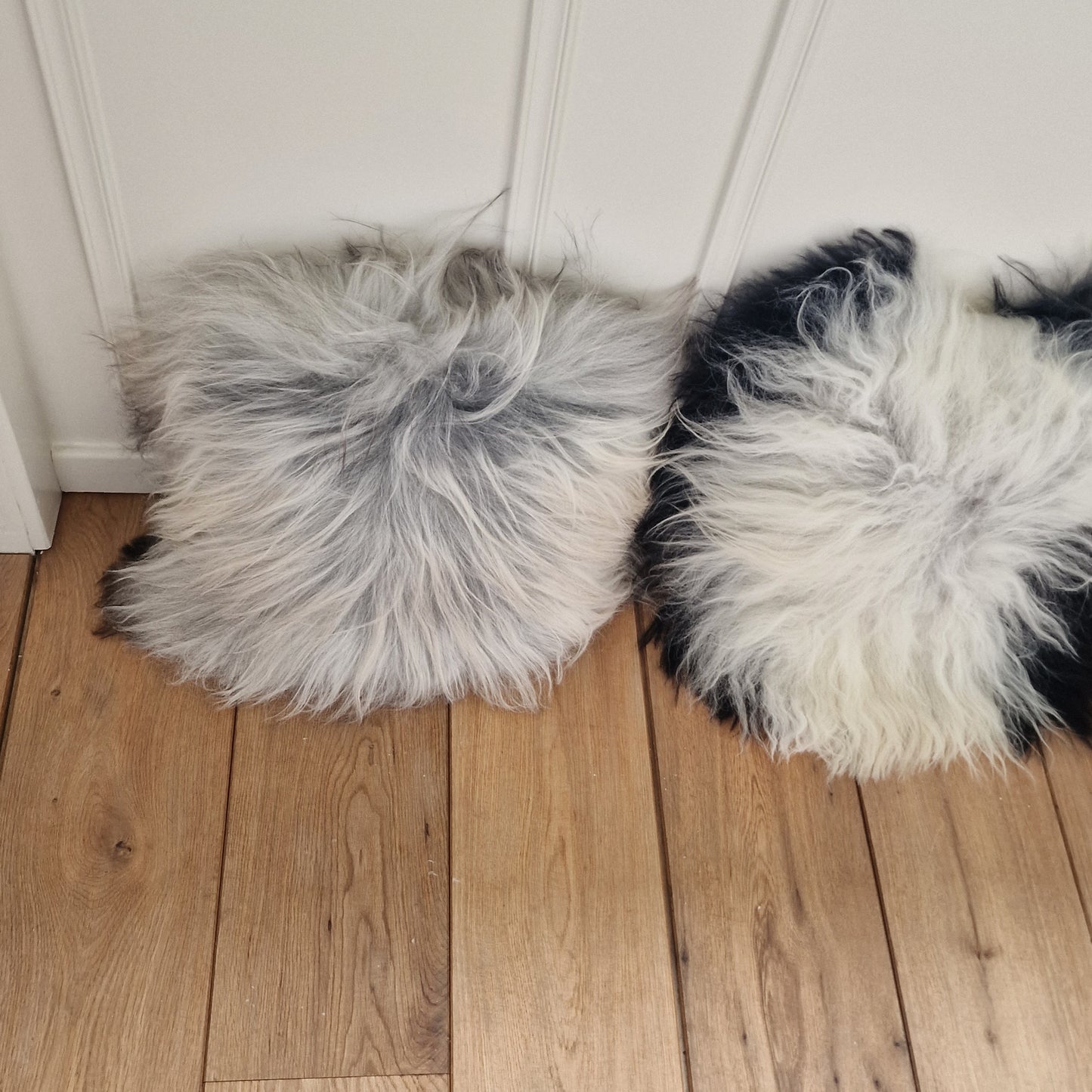 Sheepskin cushion, iceland, 3 IJslandse schapenvacht kussens boho lounge maison country natural living