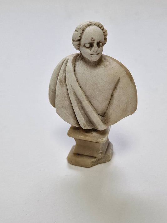 small italian albast stone  figure very old