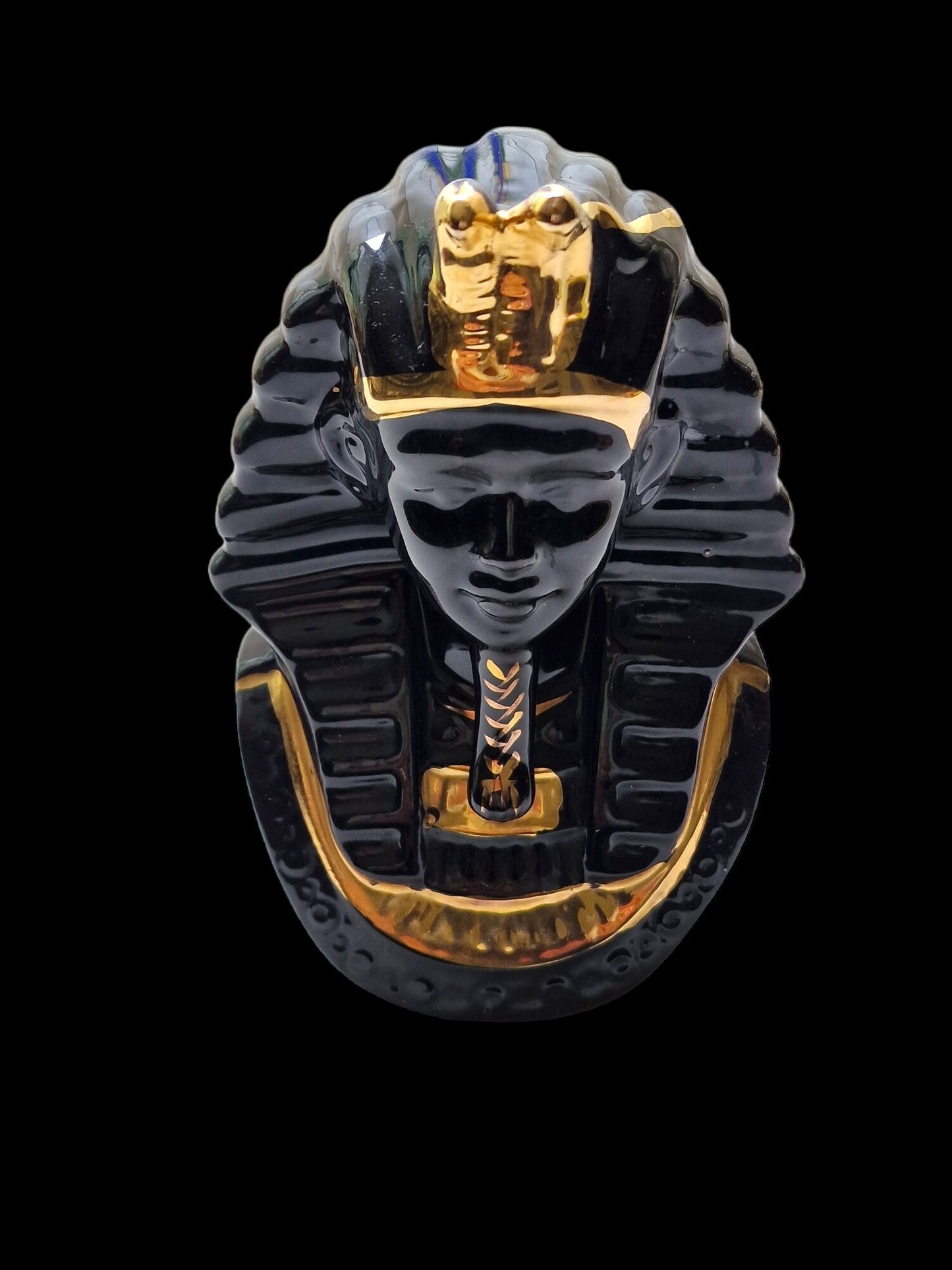 Farao head tretchikoff style eighties retro vintage regency richmond boho '80's luxury, 20 cm