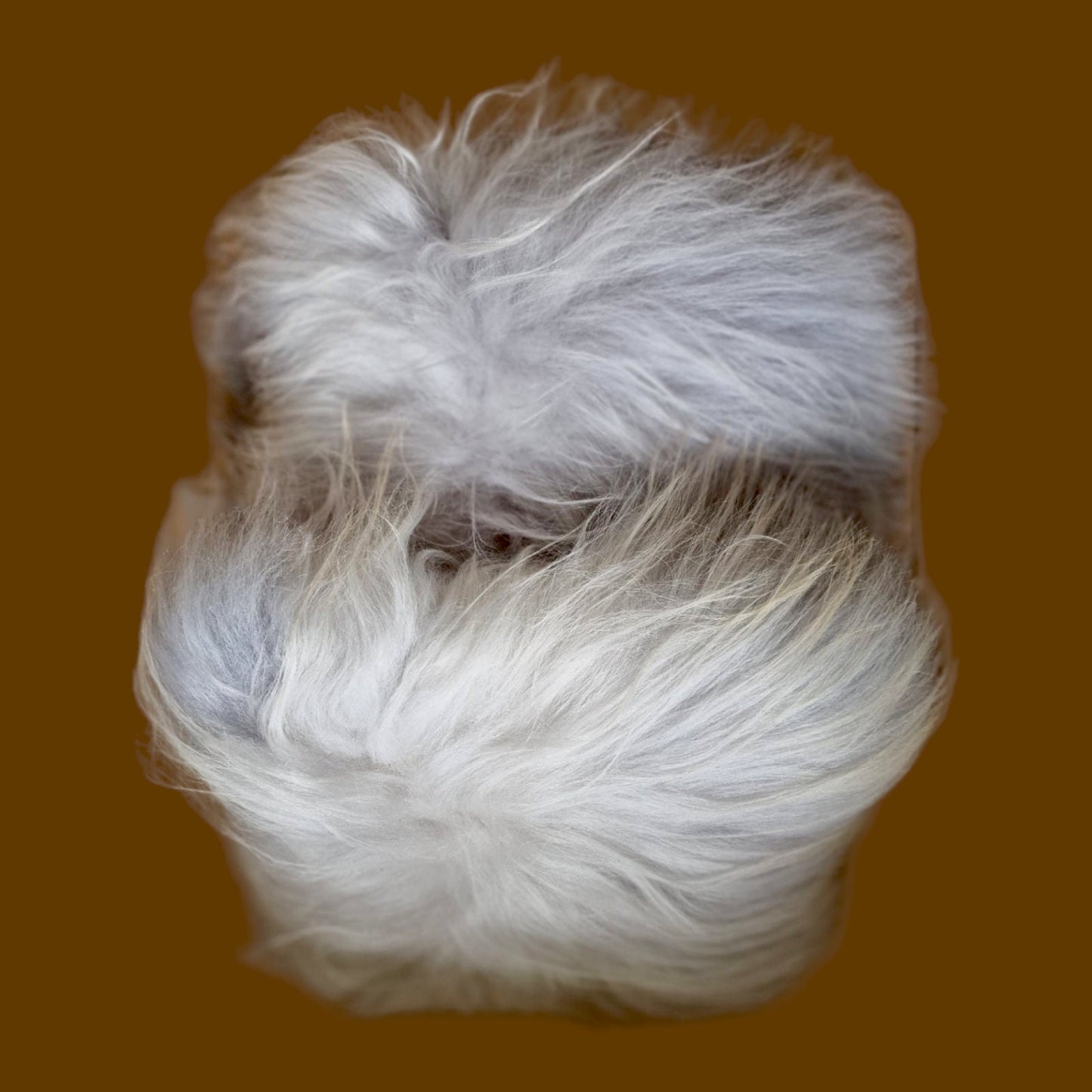 sheepskin cushion, iceland, 2 iceland IJslandse schapenvacht kussens boho lounge maison country natural living, unused
