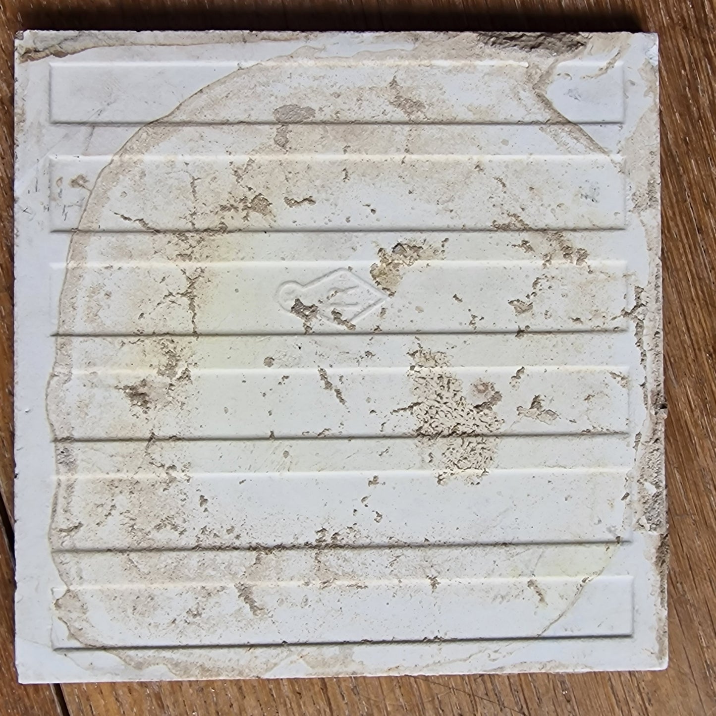 Antique Delft Blue Tile, Chinese Ladies Garden, Royal Sphinx Maastricht