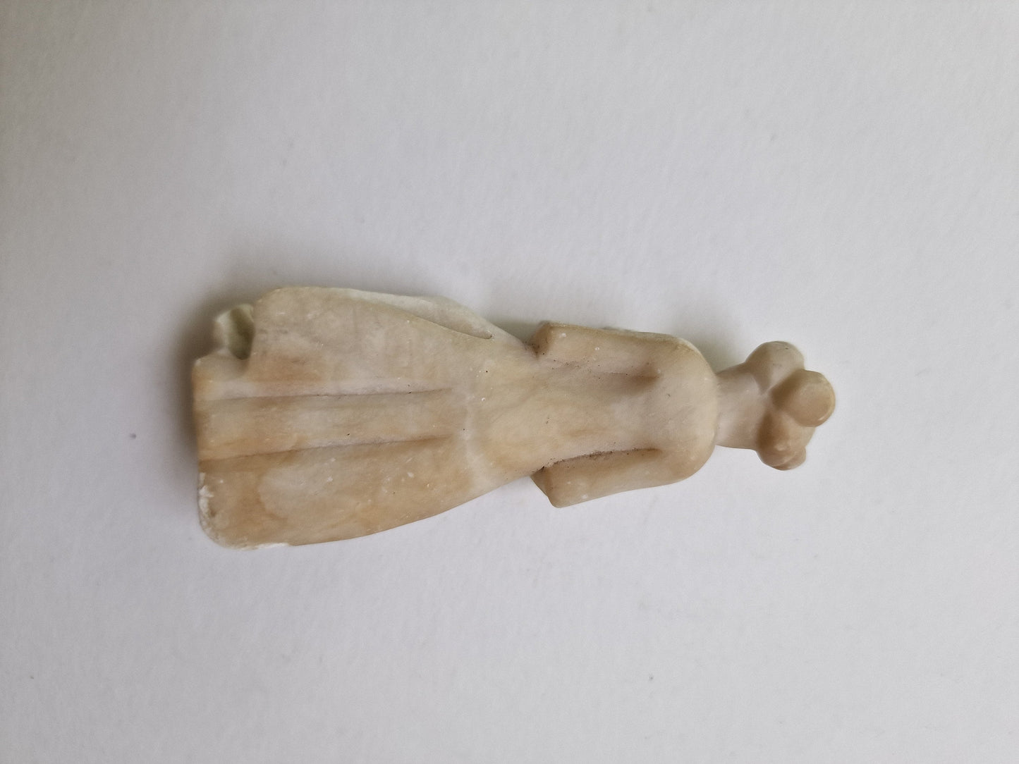 small italian albast stone  figure very old
