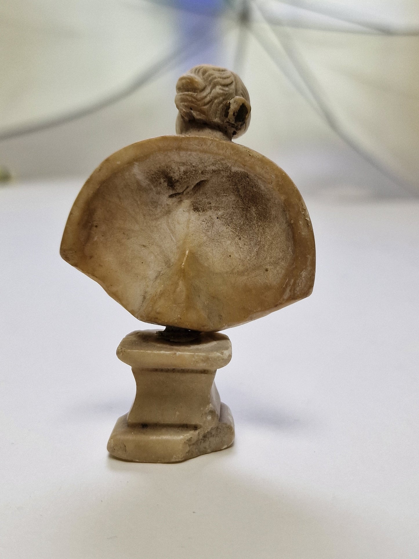 small italian albast stone  figure very old