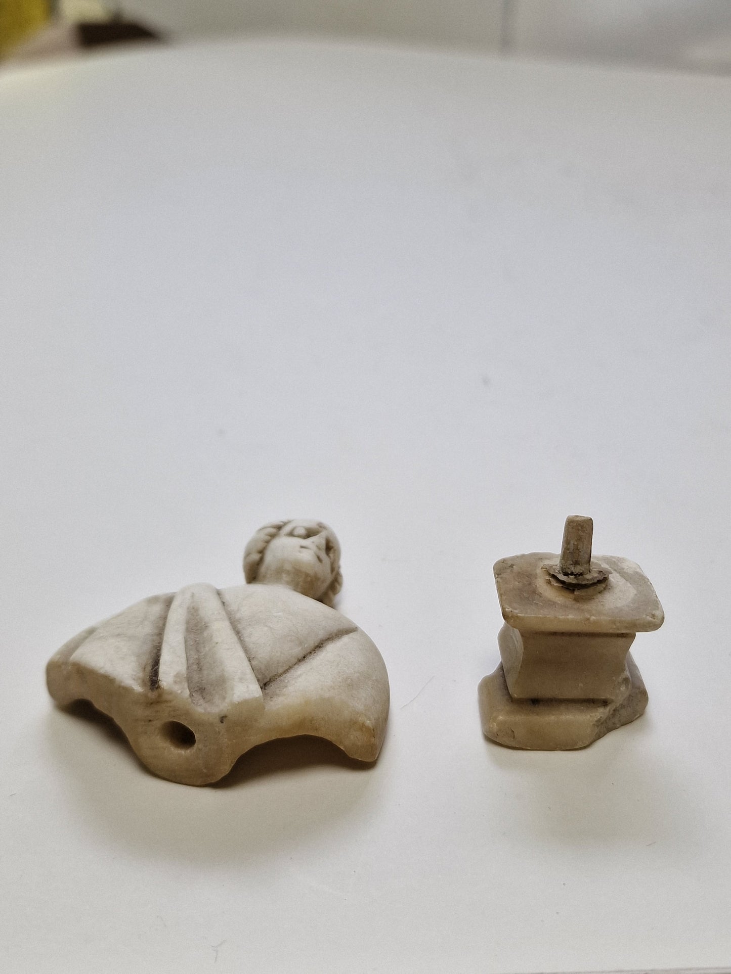small italian albast stone  figure very old