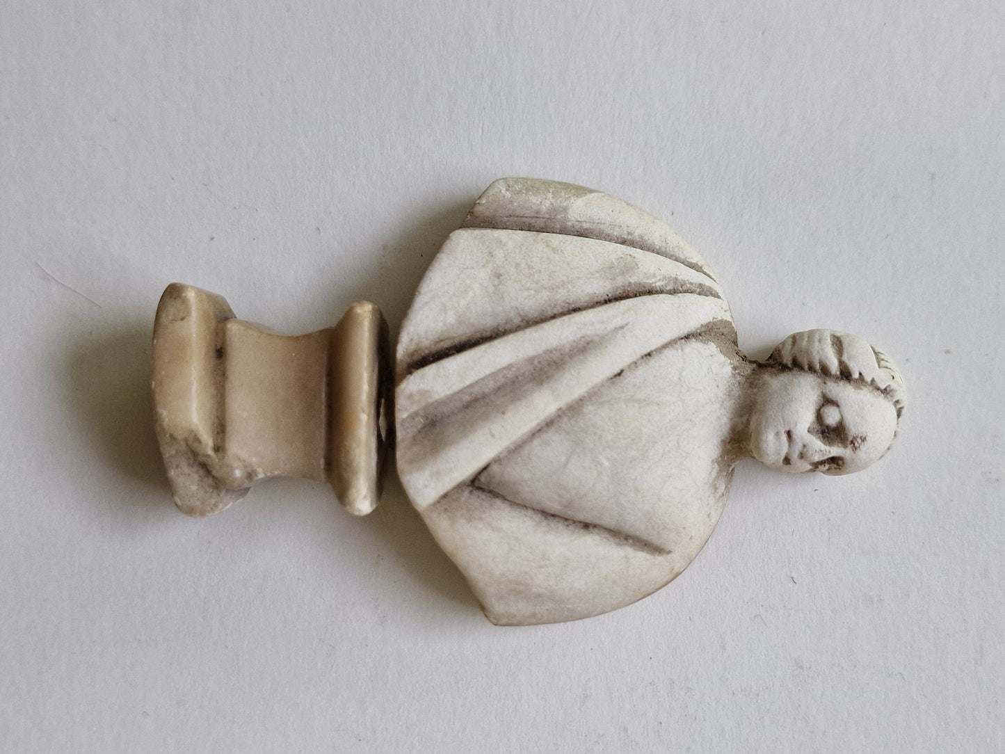 small italian albast stone  figure very old