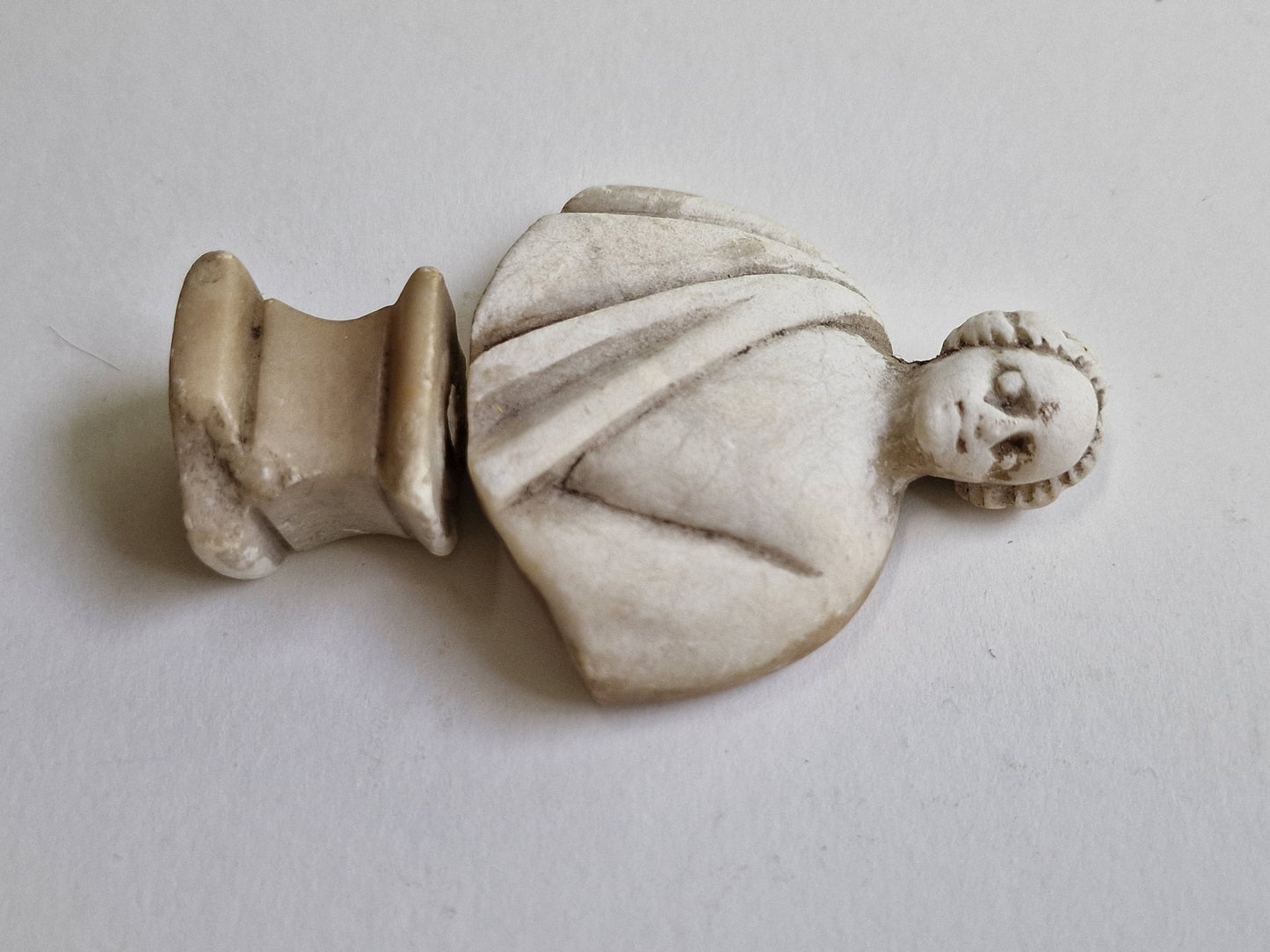 small italian albast stone  figure very old