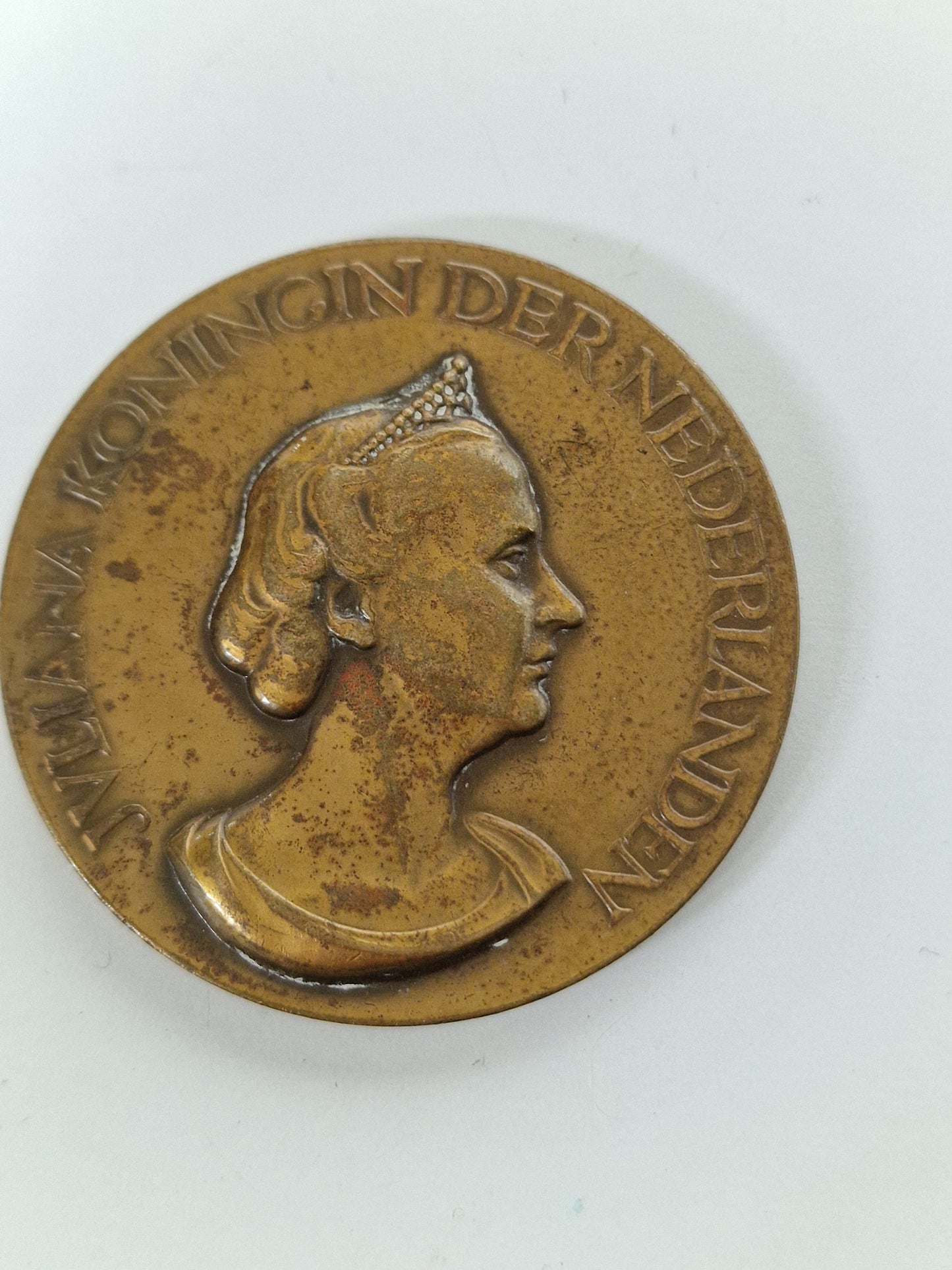 Dutch Queens Bronze Coin Set, Wilhelmina, Juliana, Beatrix