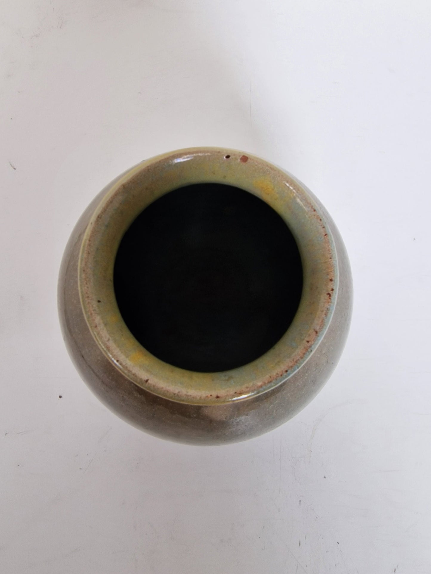 luster glaze art deco Pottery factory Holland, 1920-1930, art nouveau, pot Vase, luster glaze painted mystic colour