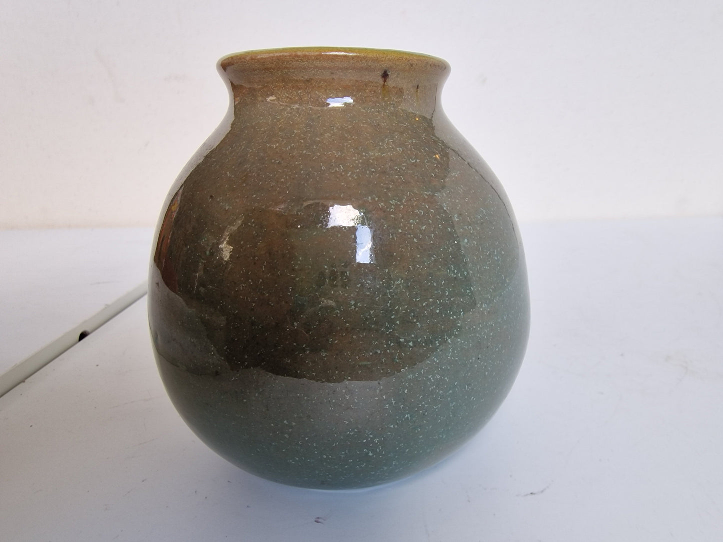 luster glaze art deco Pottery factory Holland, 1920-1930, art nouveau, pot Vase, luster glaze painted mystic colour