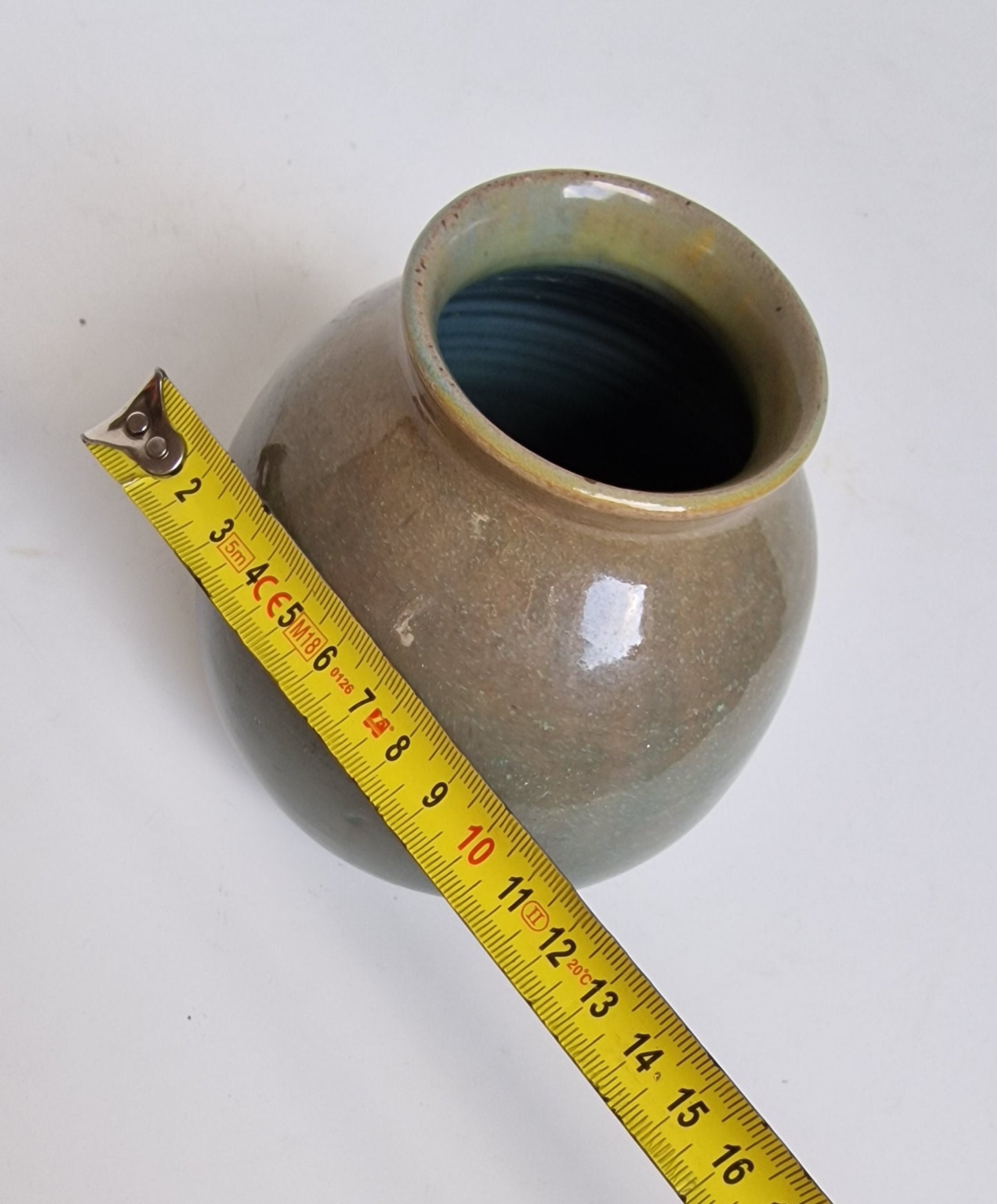 luster glaze art deco Pottery factory Holland, 1920-1930, art nouveau, pot Vase, luster glaze painted mystic colour