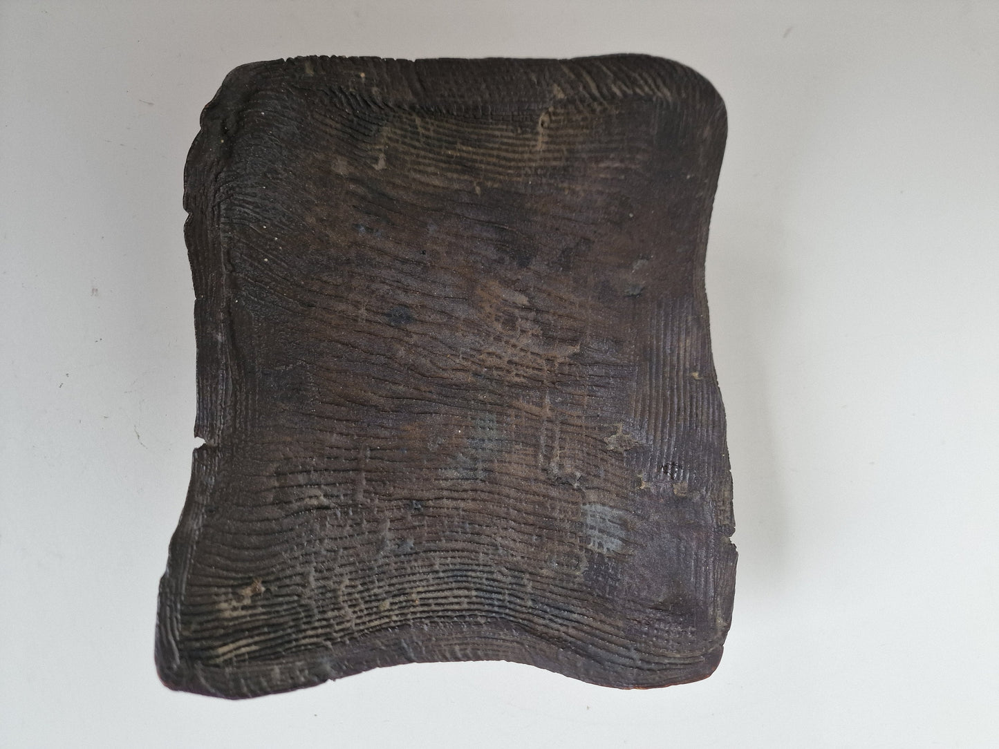 Dutch Art Pottery Platter, J vd B Keramiek, Boho Display