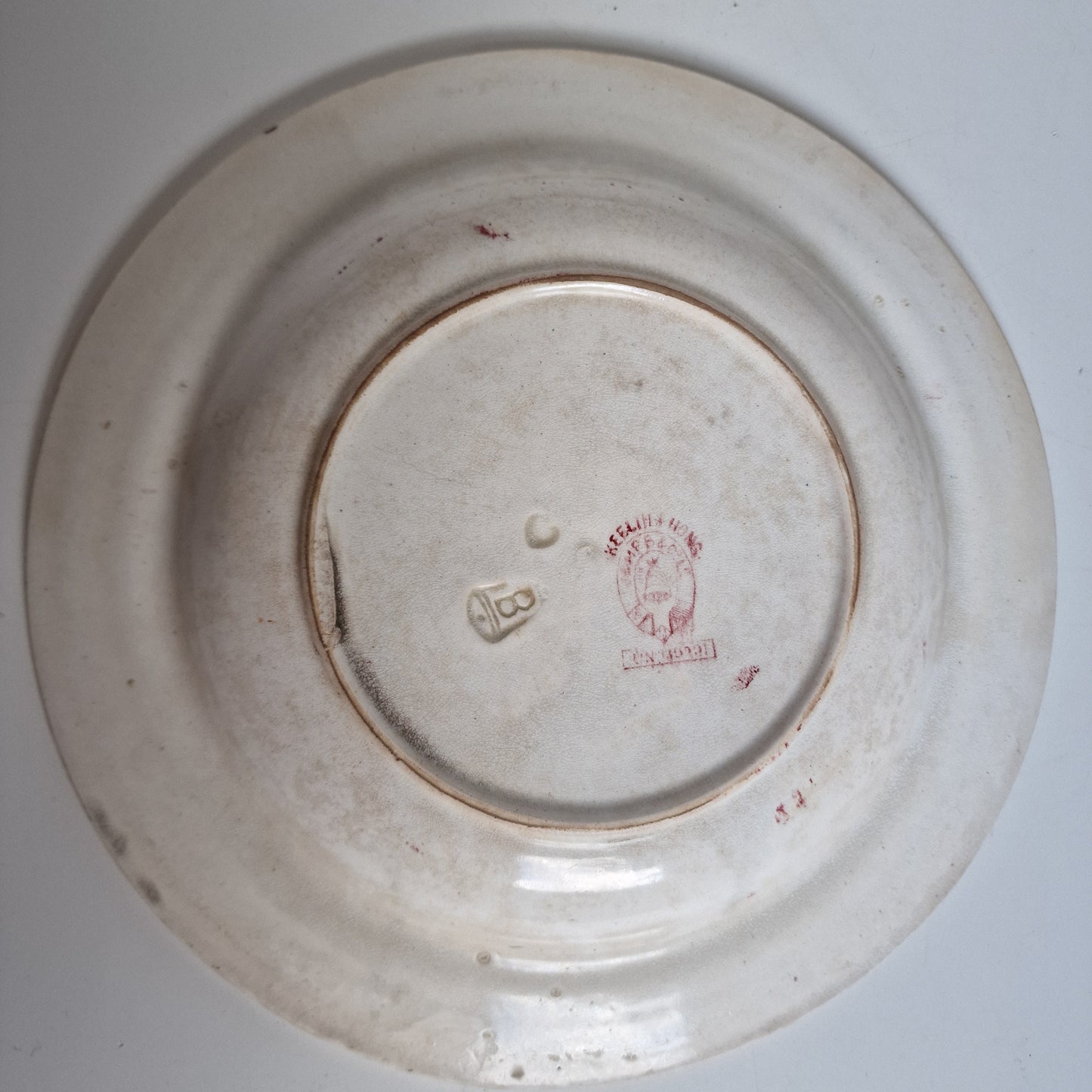 Antique Scottish Transferware Bowl, J & MP Bell Keelin Hong, 1890