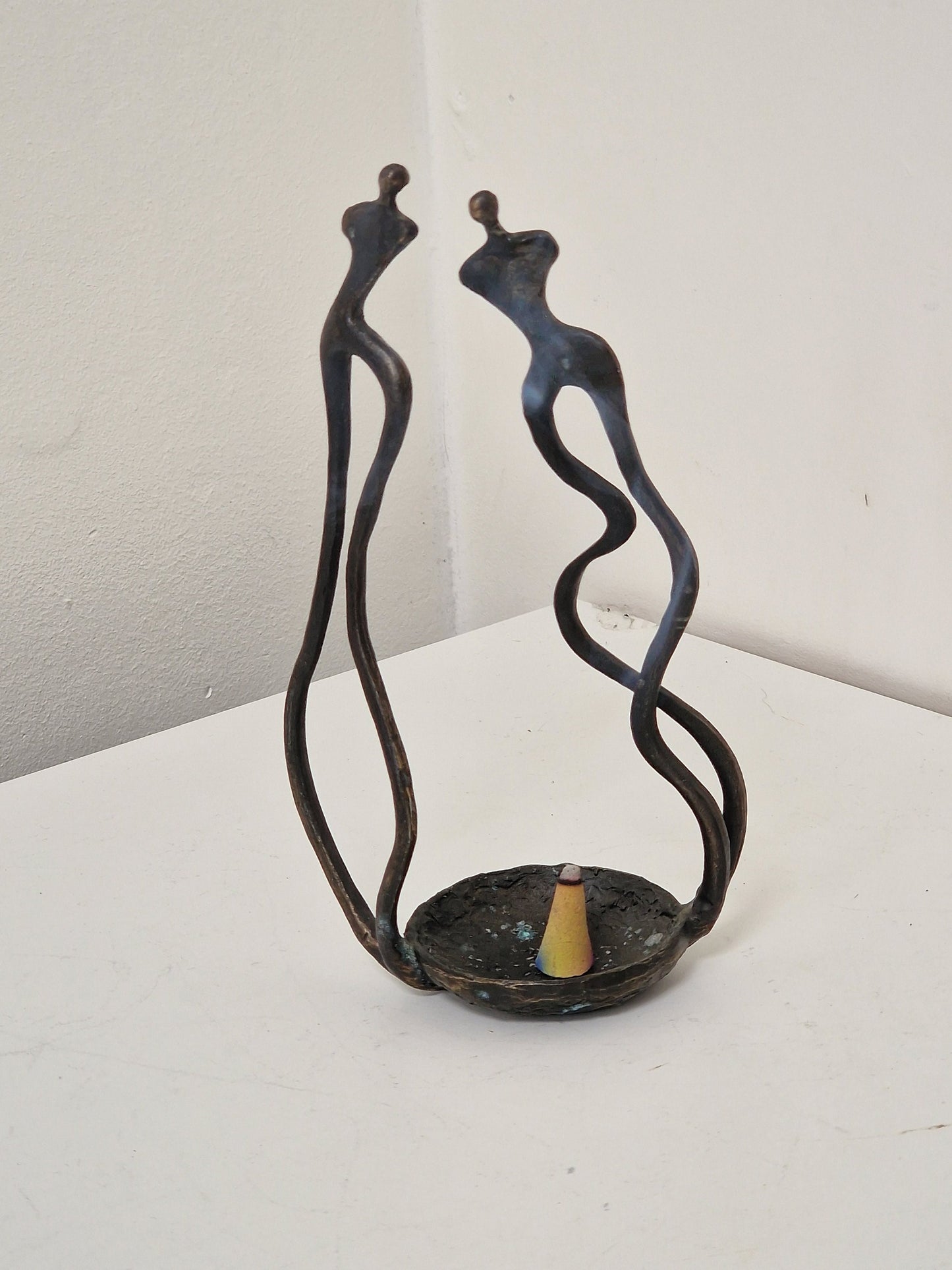 corry van ammerlaan dutch artist designer, bronze, incense burner wierookbrander