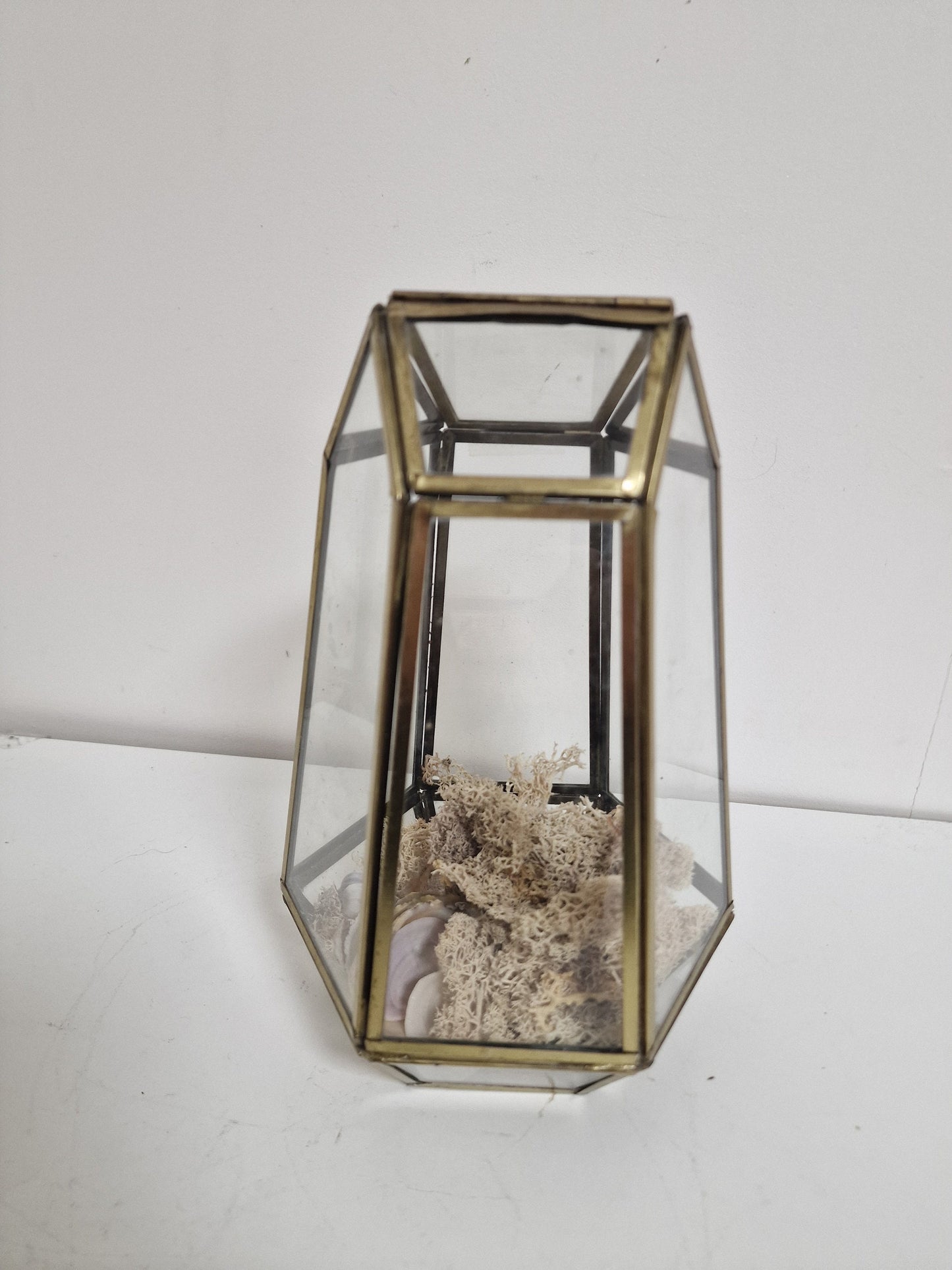 Kleine  antieke franse vitrinekastje, small display sier kastje
