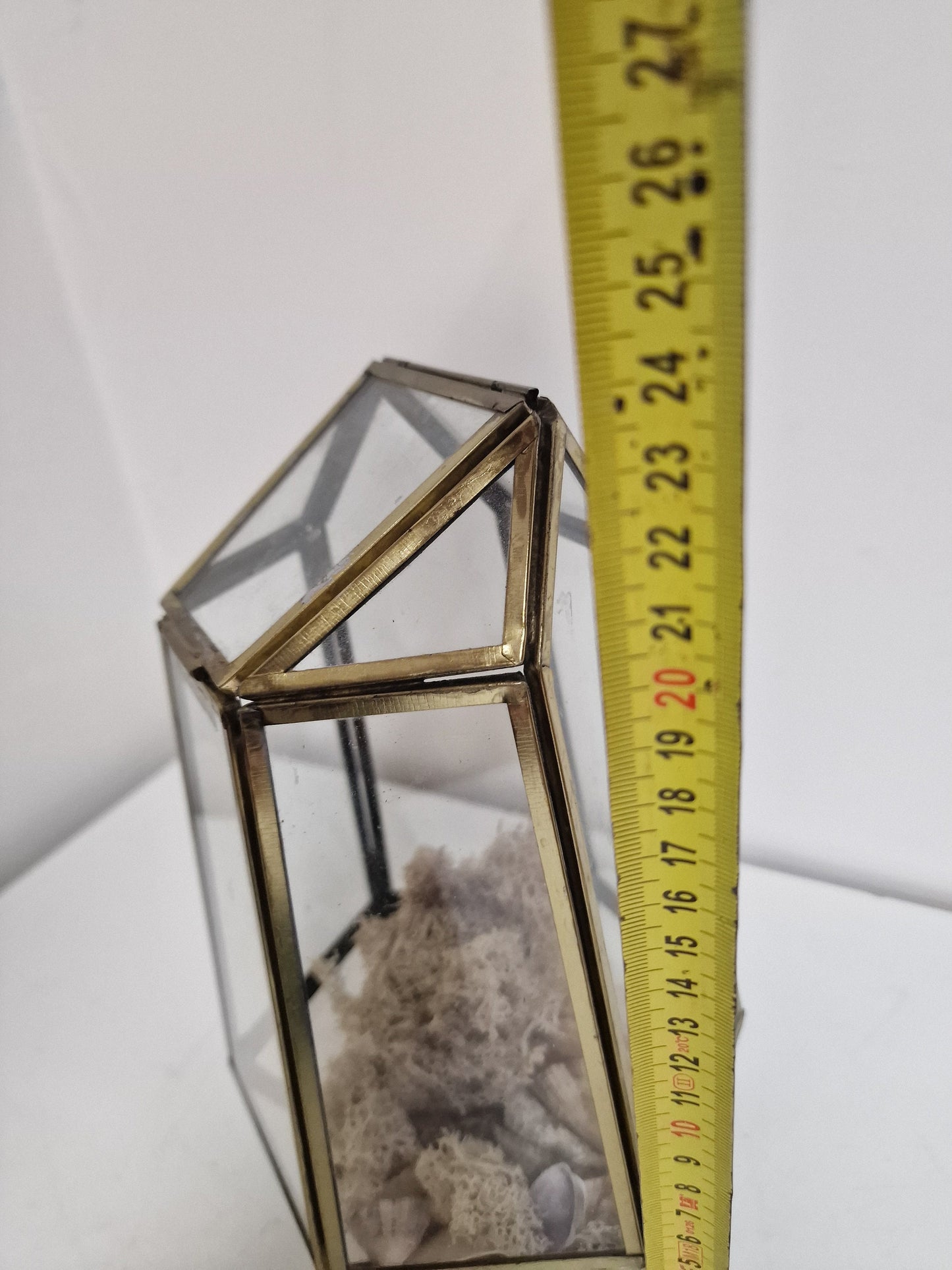 Kleine  antieke franse vitrinekastje, small display sier kastje