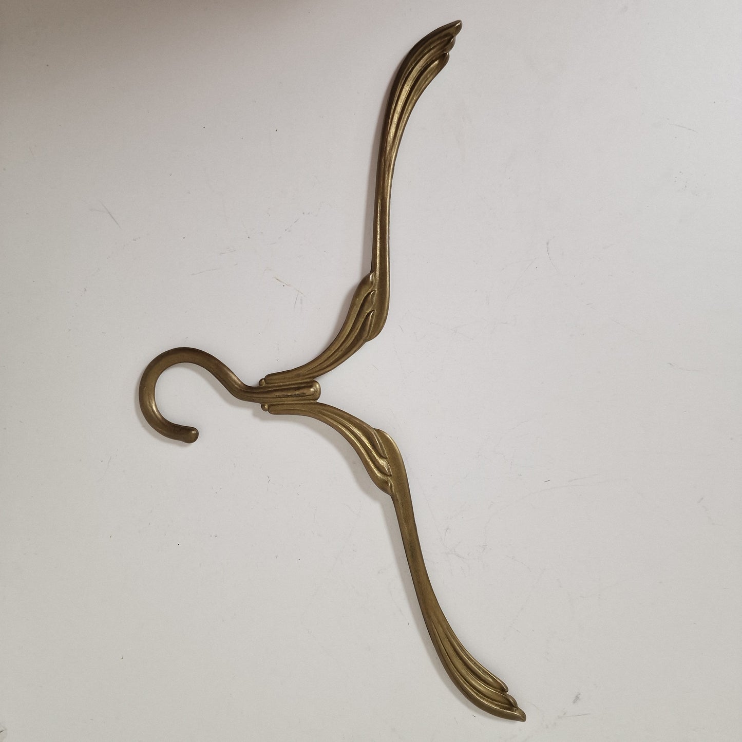 Art Nouveau Brass Coat Hanger, Luxury Dressing Room Hook
