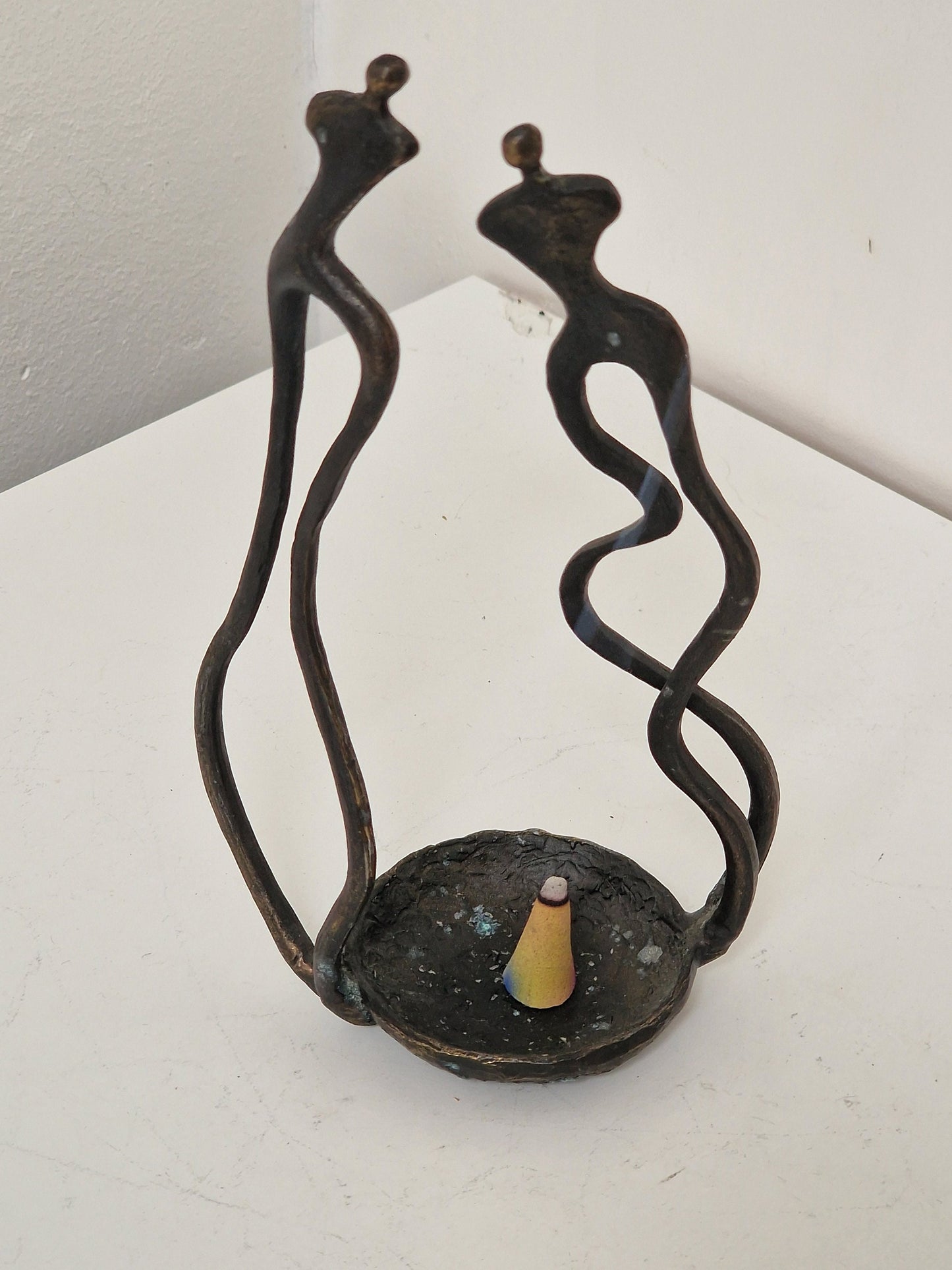 corry van ammerlaan dutch artist designer, bronze, incense burner wierookbrander