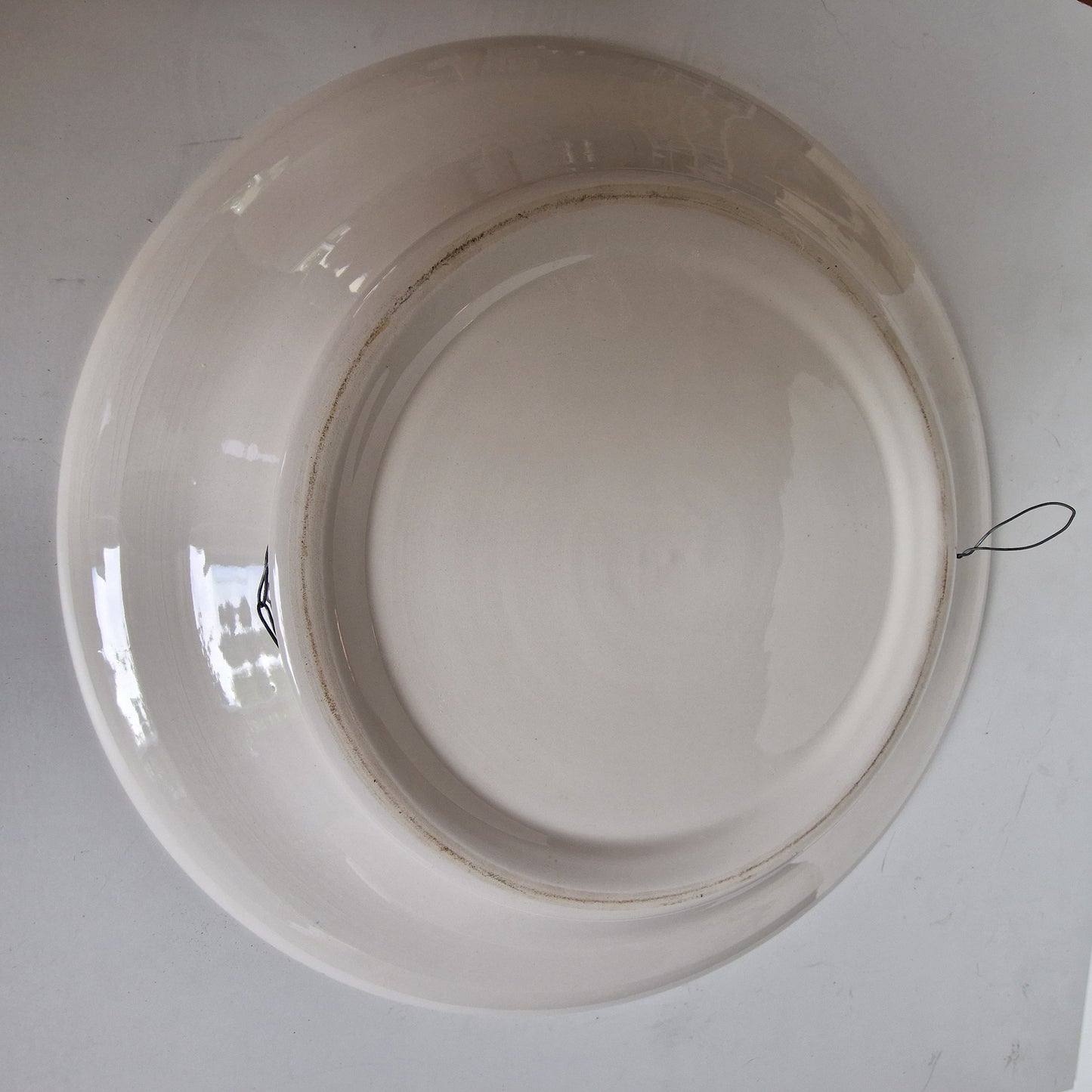 Clemens Briels XXL plate platter art handbeschilderd RARE authentic original