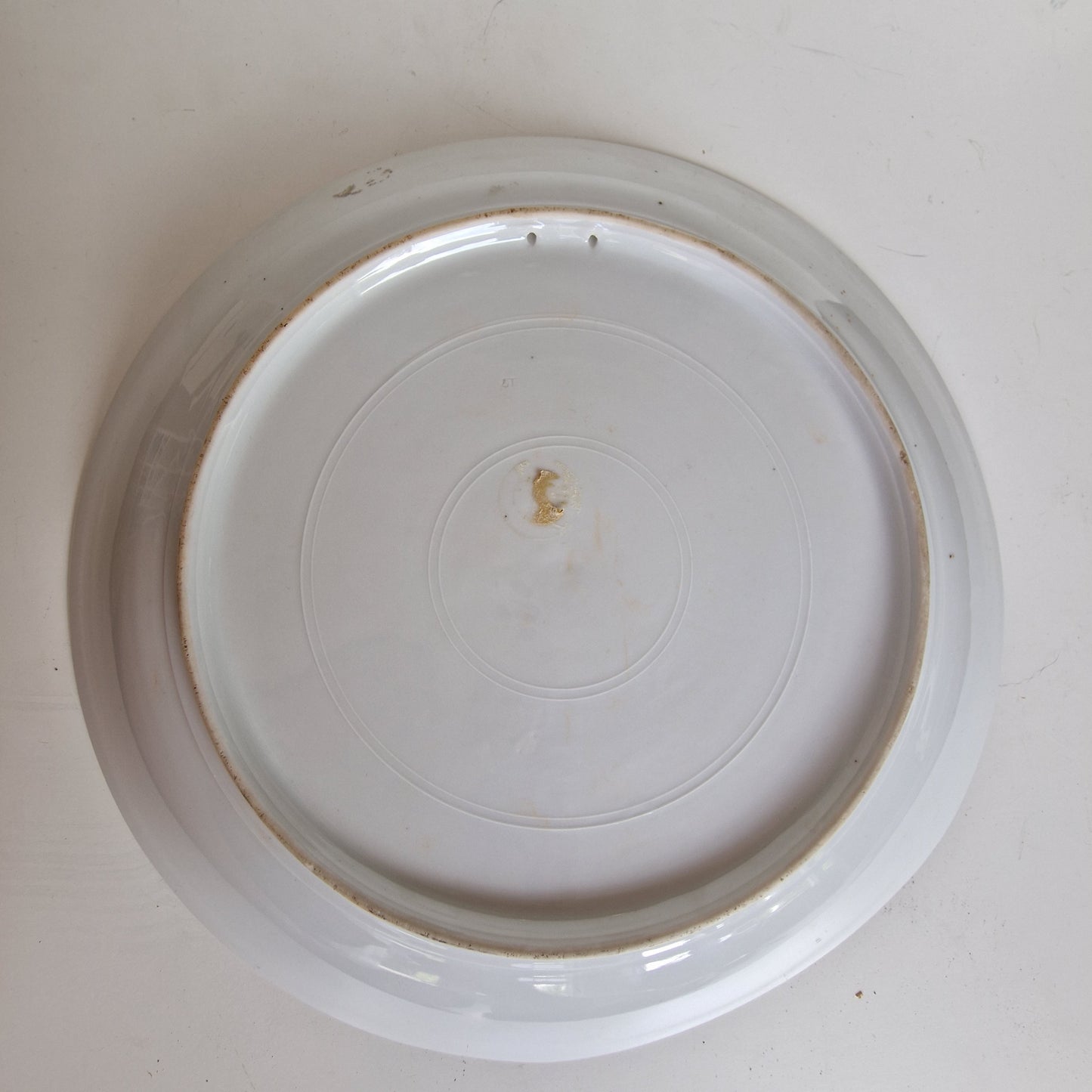 XL Jugendstil Iridescent Lusterglaze Plate, 1900-1910