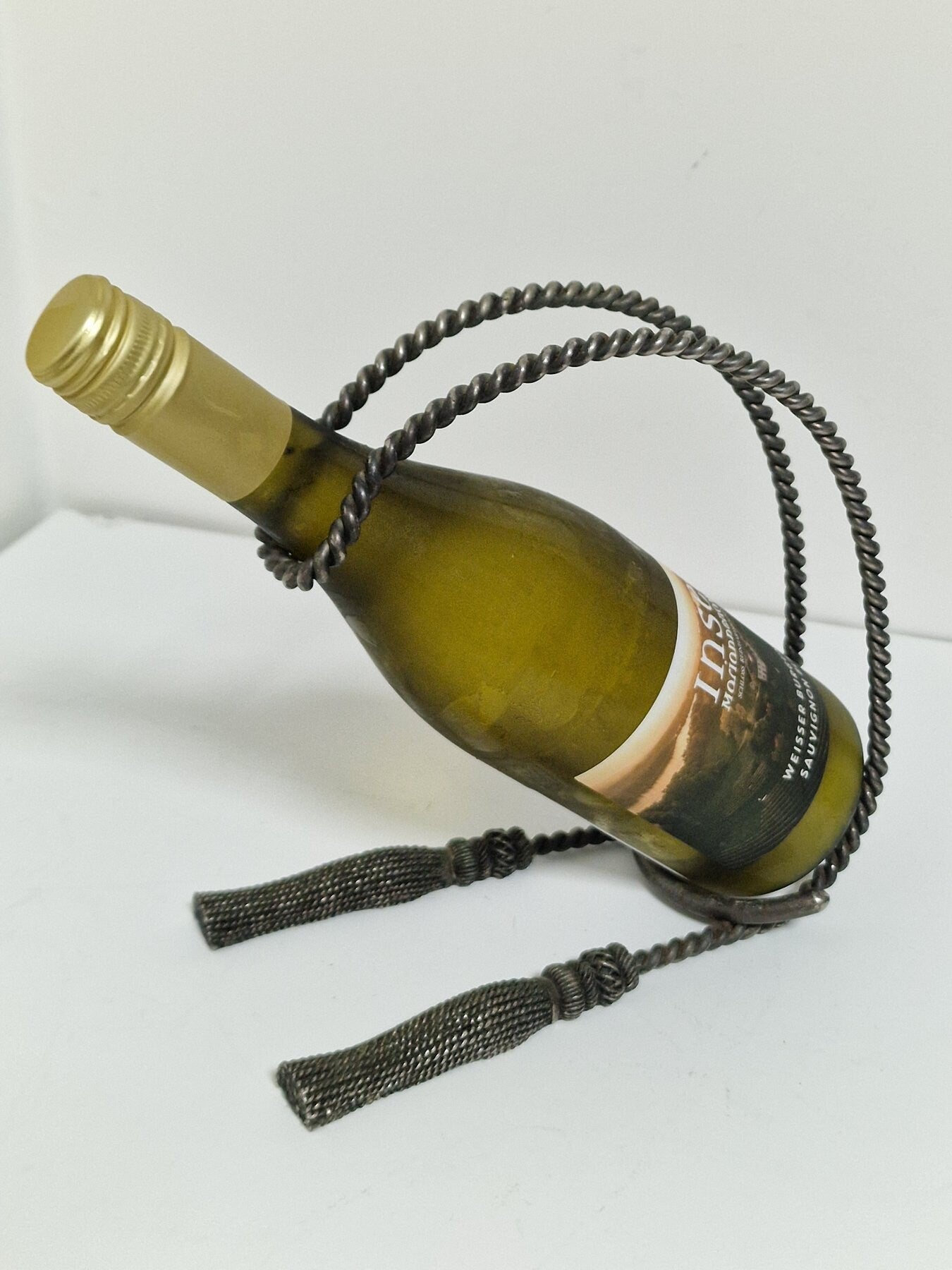 antique French table dining wine bottle holder pourer diner classic vino, solid