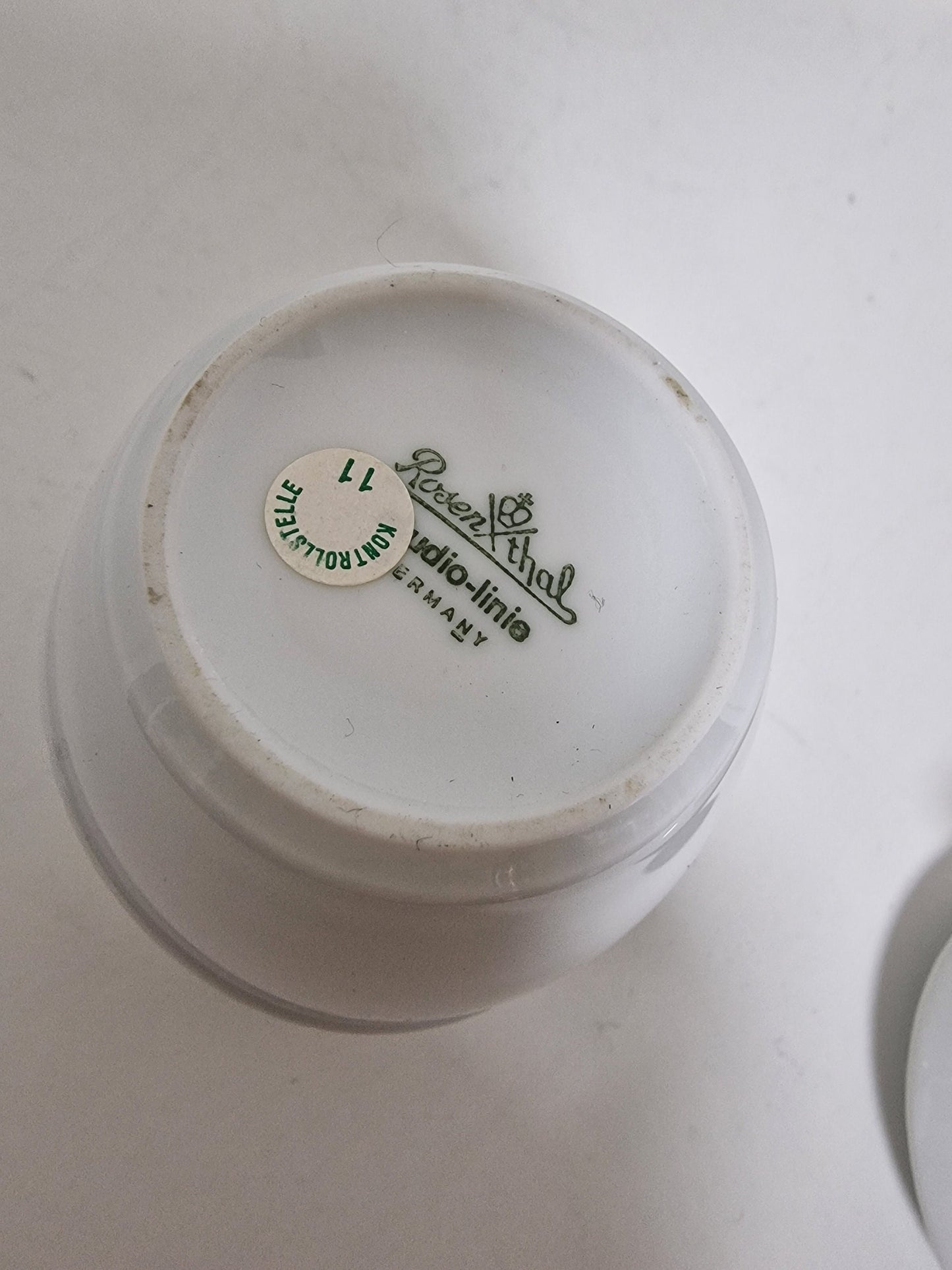 Dorothy Hafner Rosenthal Porcelain Coffee Set, Flash One, 80s Pop Art