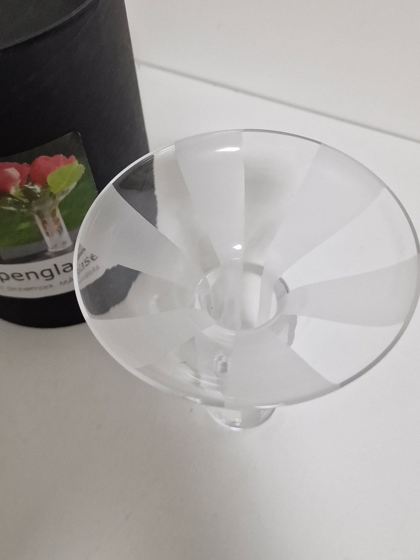 Rolf Sinnemark X Målerås , Glass Vase, Glass Denmark - 1975-2000 scandinavian design vaas scandinavie