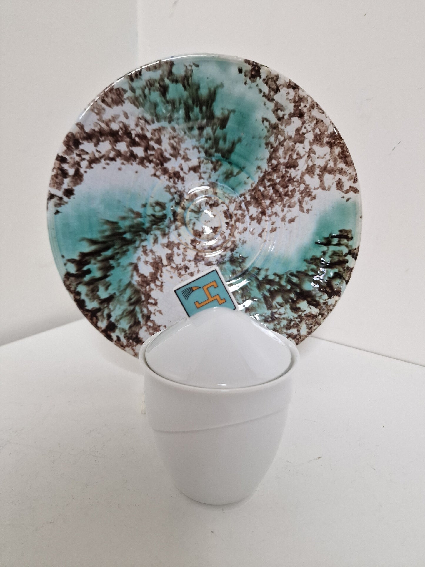 Dorothy Hafner Rosenthal Porcelain Coffee Set, Flash One, 80s Pop Art