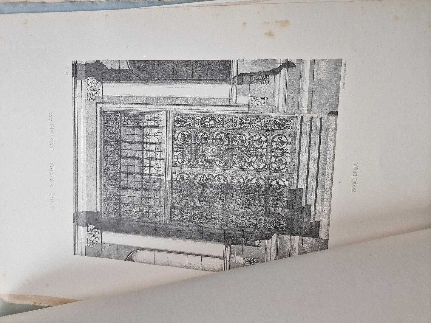 1898 Rijksmuseum Amsterdam Prints, Architect P.J.H. Cuypers, Antique Folio