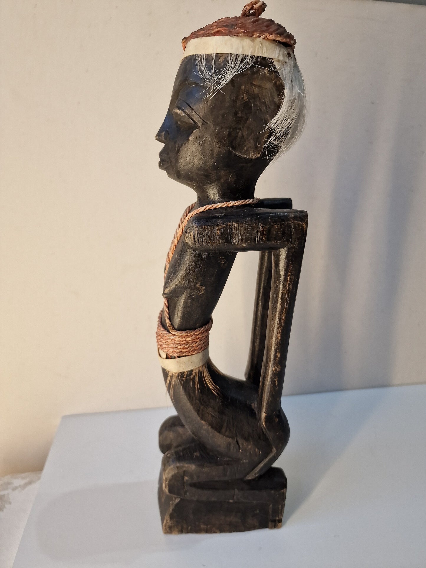 african statue old, ca 33 cm
