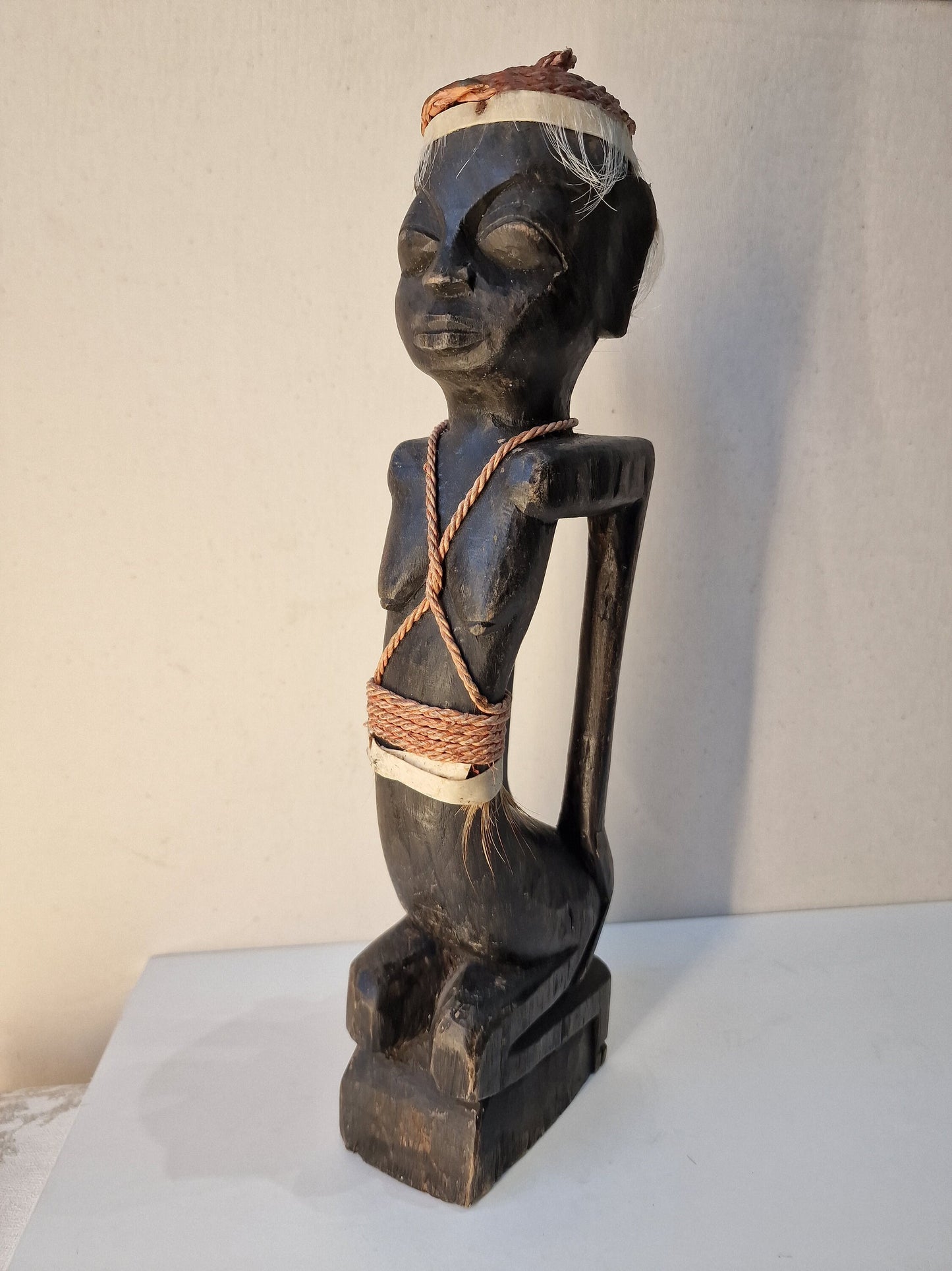 african statue old, ca 33 cm