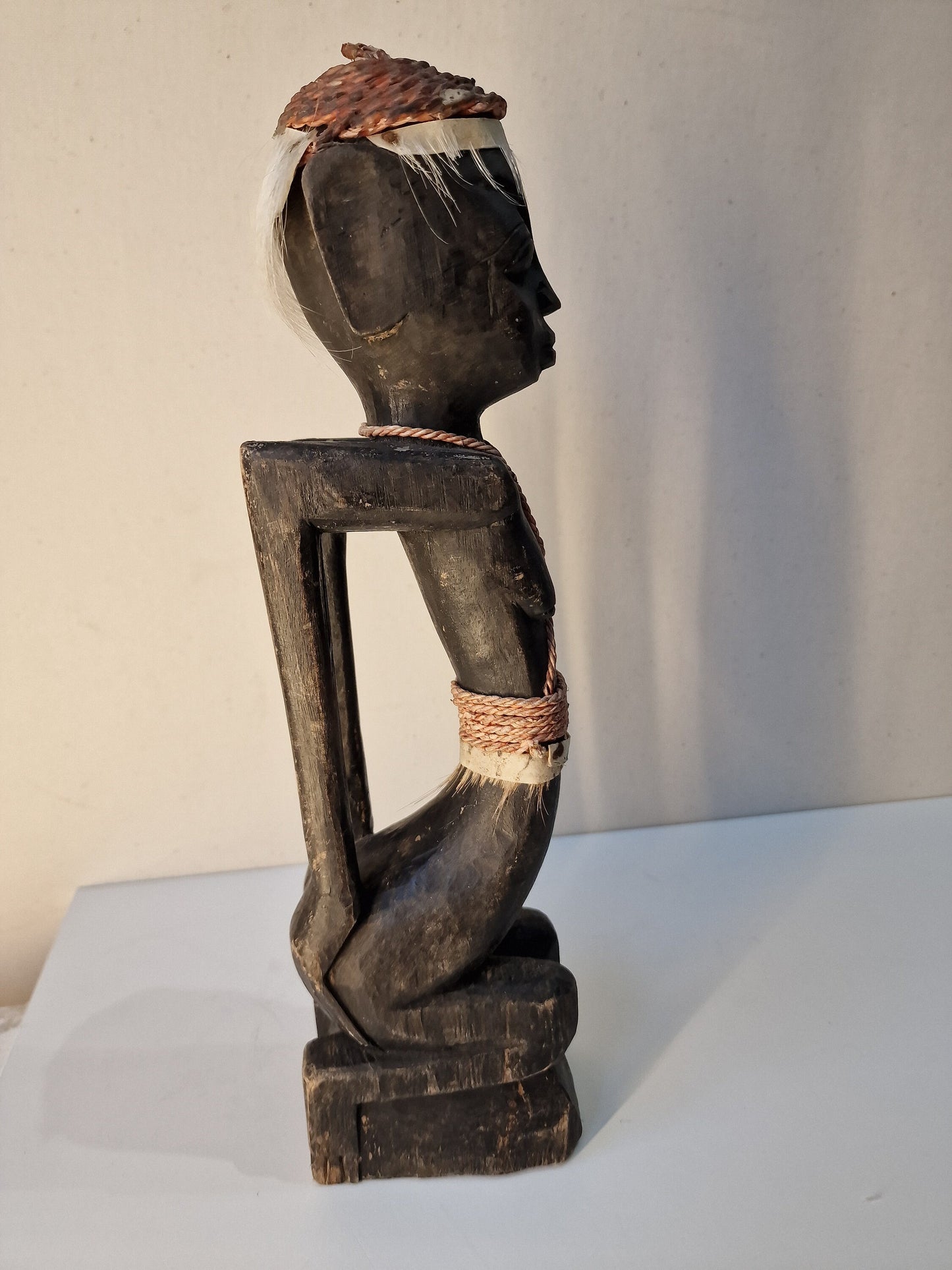 african statue old, ca 33 cm