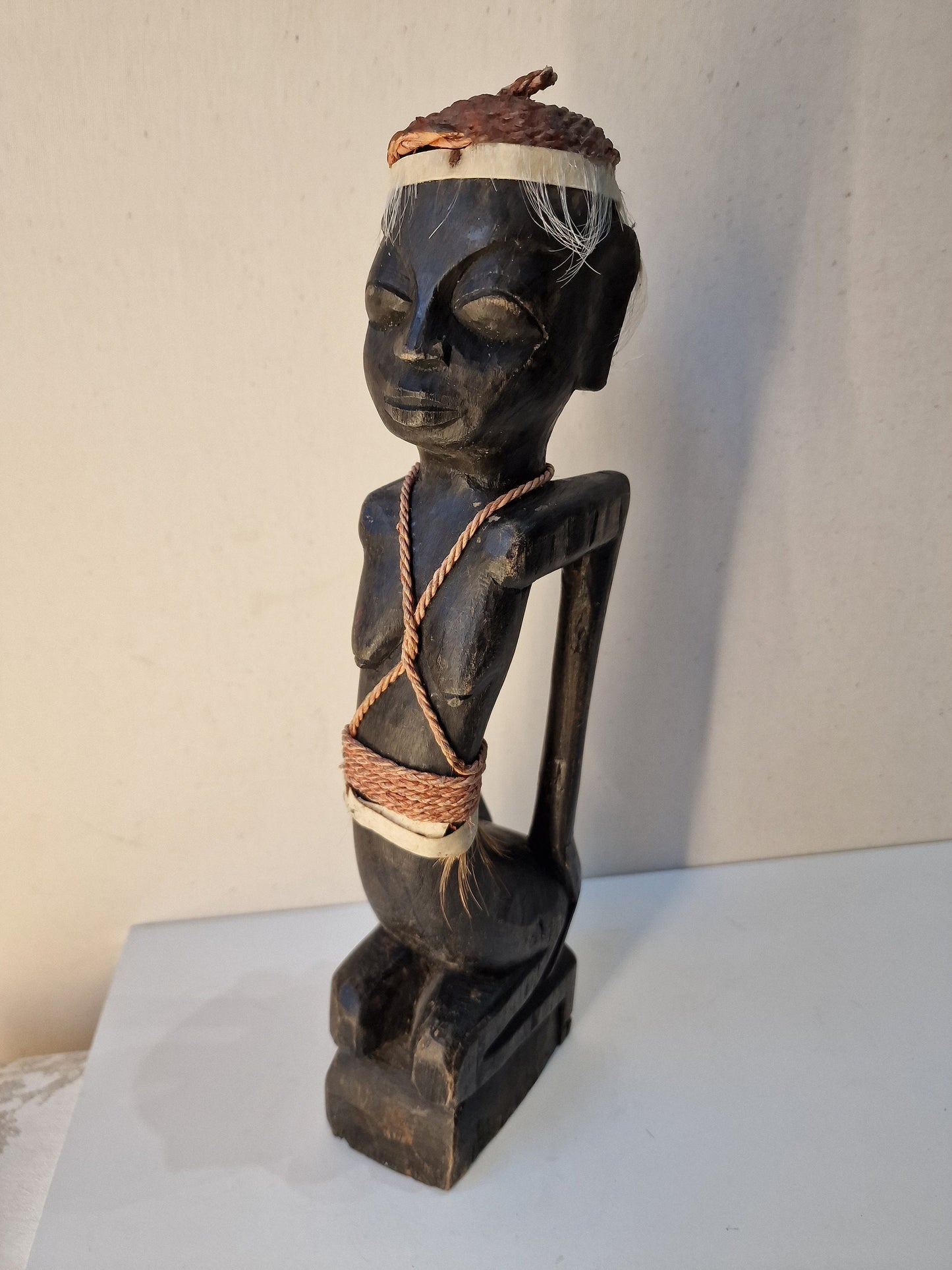 african statue old, ca 33 cm