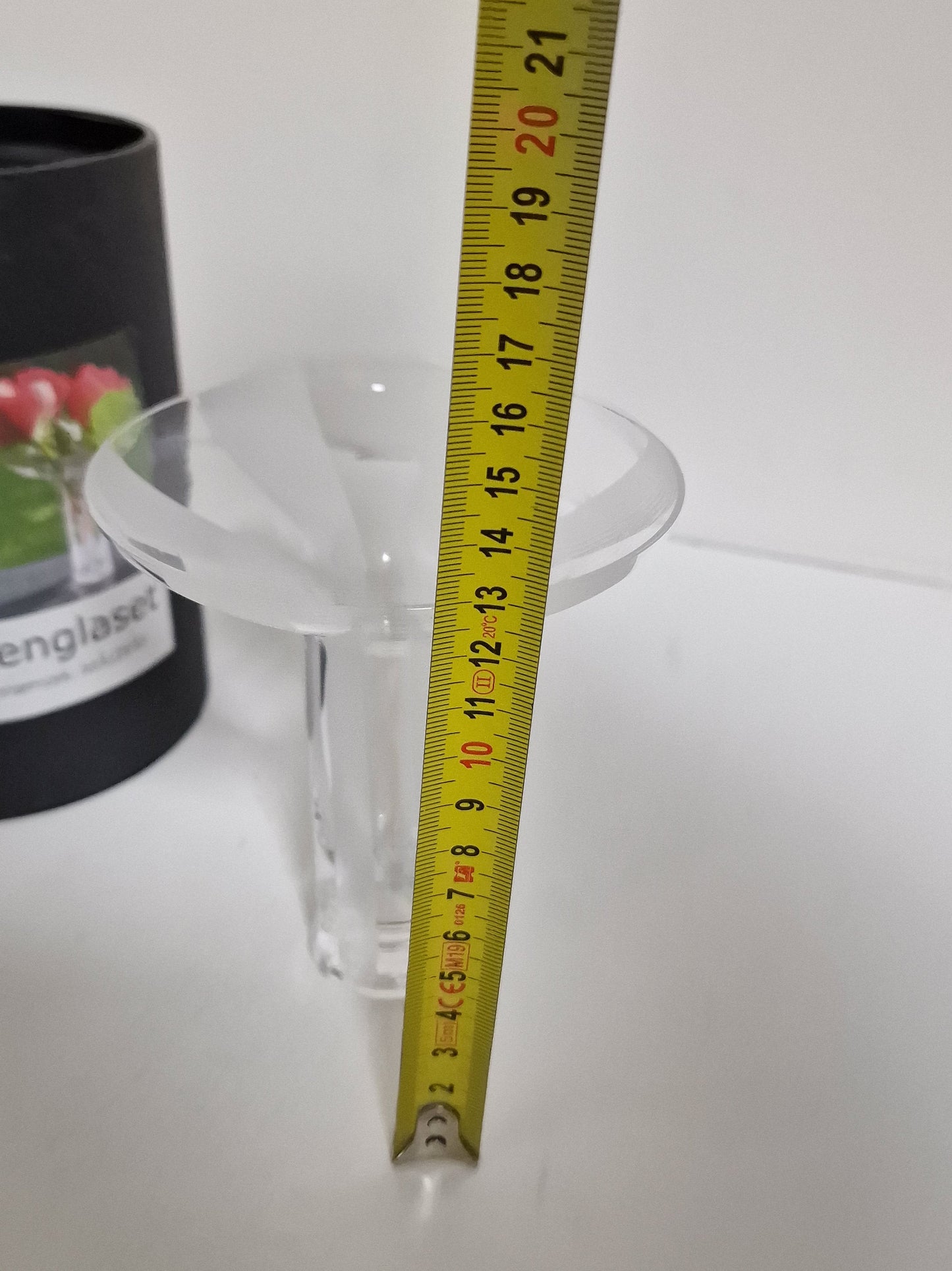 Rolf Sinnemark X Målerås , Glass Vase, Glass Denmark - 1975-2000 scandinavian design vaas scandinavie