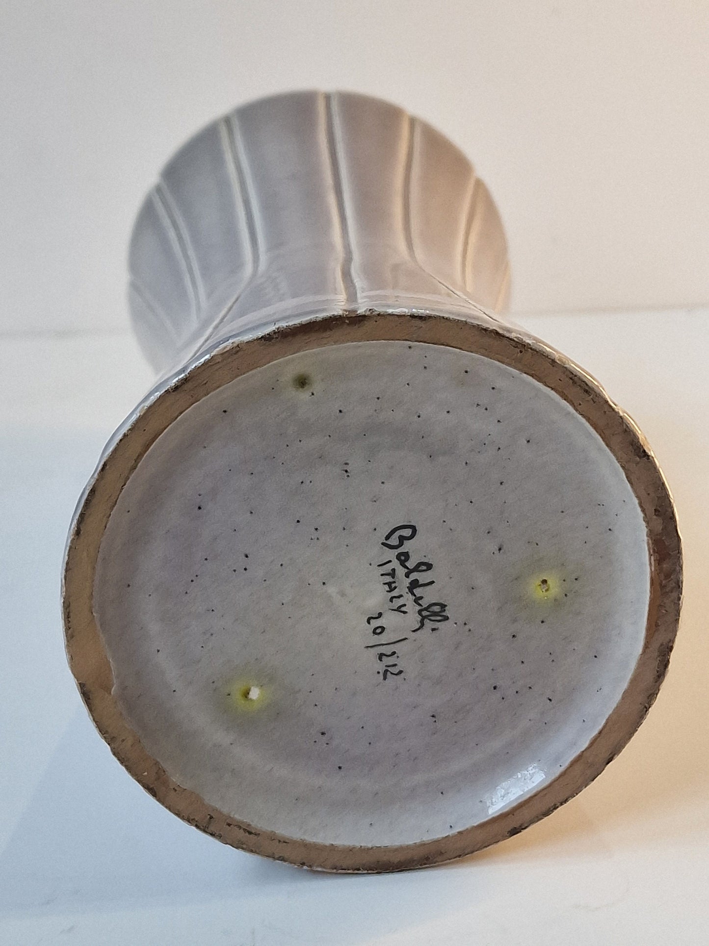 Dante Baldelli  italy art deco designer vase