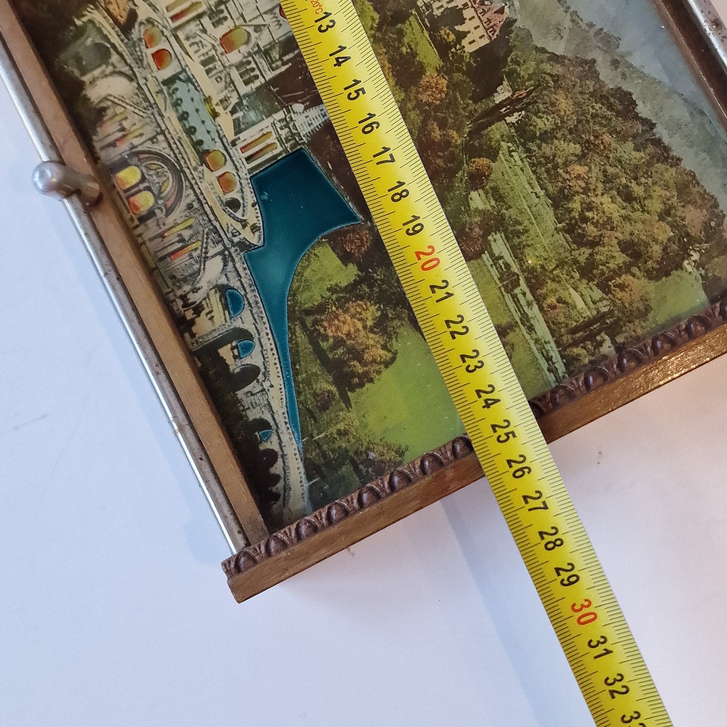 Vintage Maria de Lourdes Tray, Fornasetti Style, Mid-Century Serving Tray