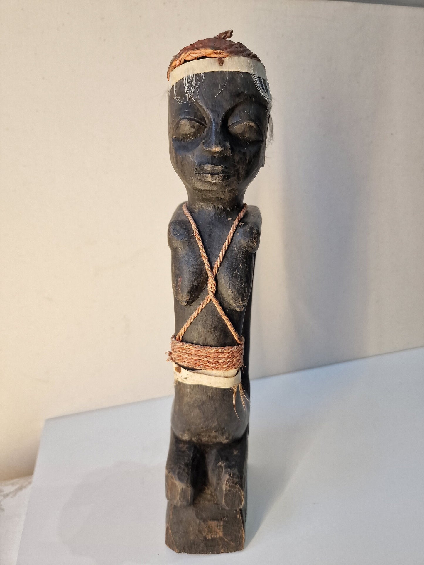 african statue old, ca 33 cm