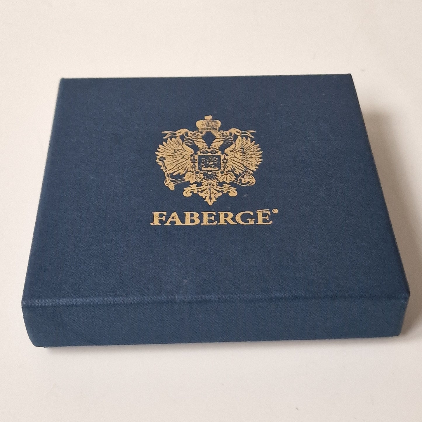 Fabergé Imperial Porcelain Dish, Gilt Jewelry Bowl, with Box & COA faberge