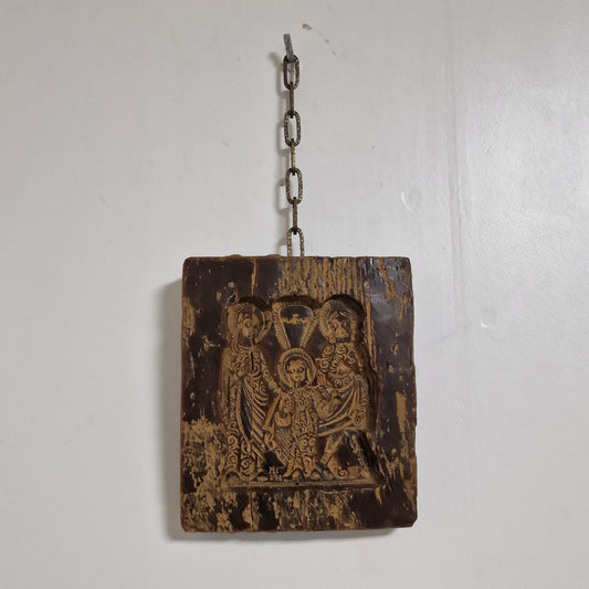wiedergabe 18th Vienna austria  icoon - houtsnijwerk icon ikoon ikon woodcarving sacred family