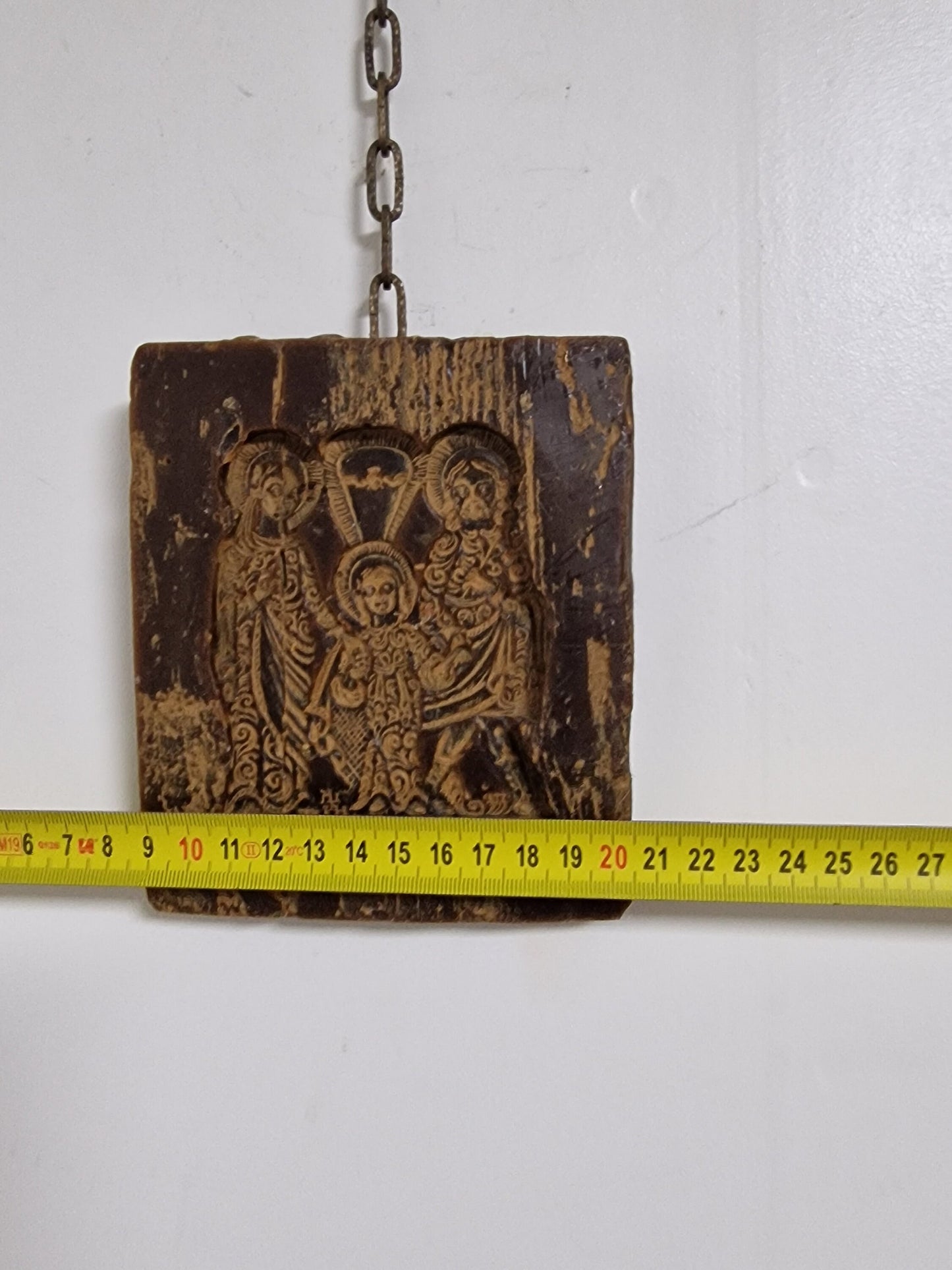 wiedergabe 18th Vienna austria  icoon - houtsnijwerk icon ikoon ikon woodcarving sacred family