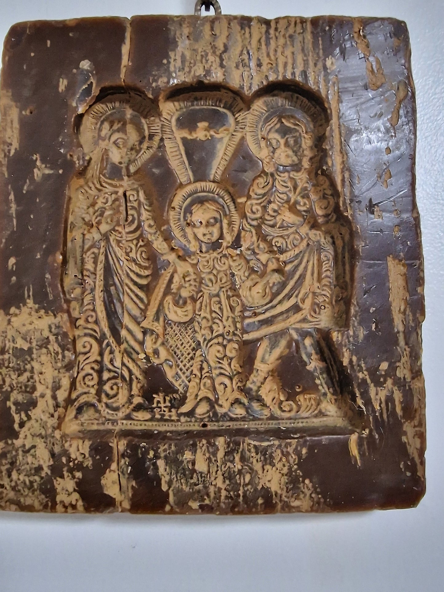 wiedergabe 18th Vienna austria  icoon - houtsnijwerk icon ikoon ikon woodcarving sacred family