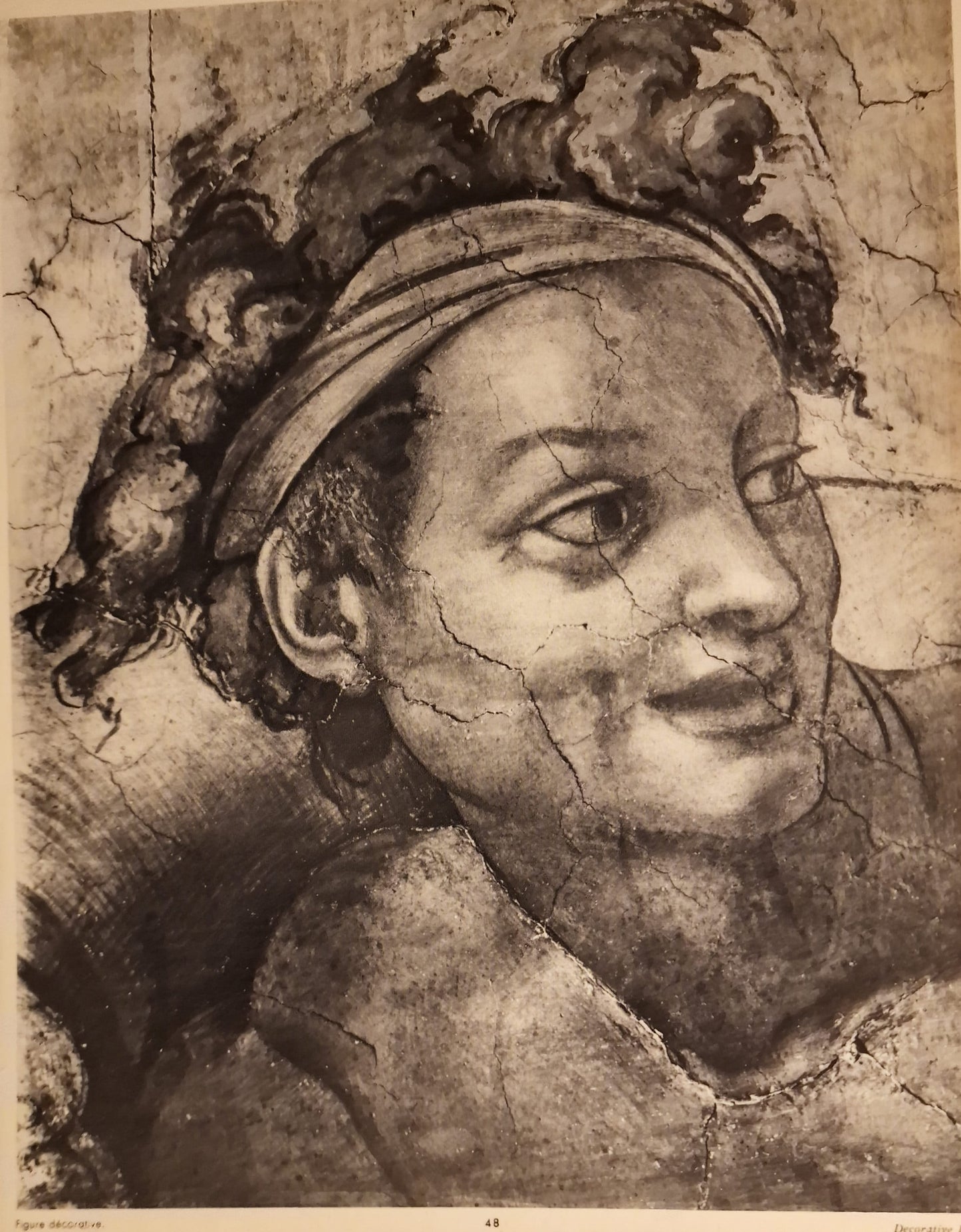 Michelangelo Sistine Chapel Illustrations, Art Book 1935