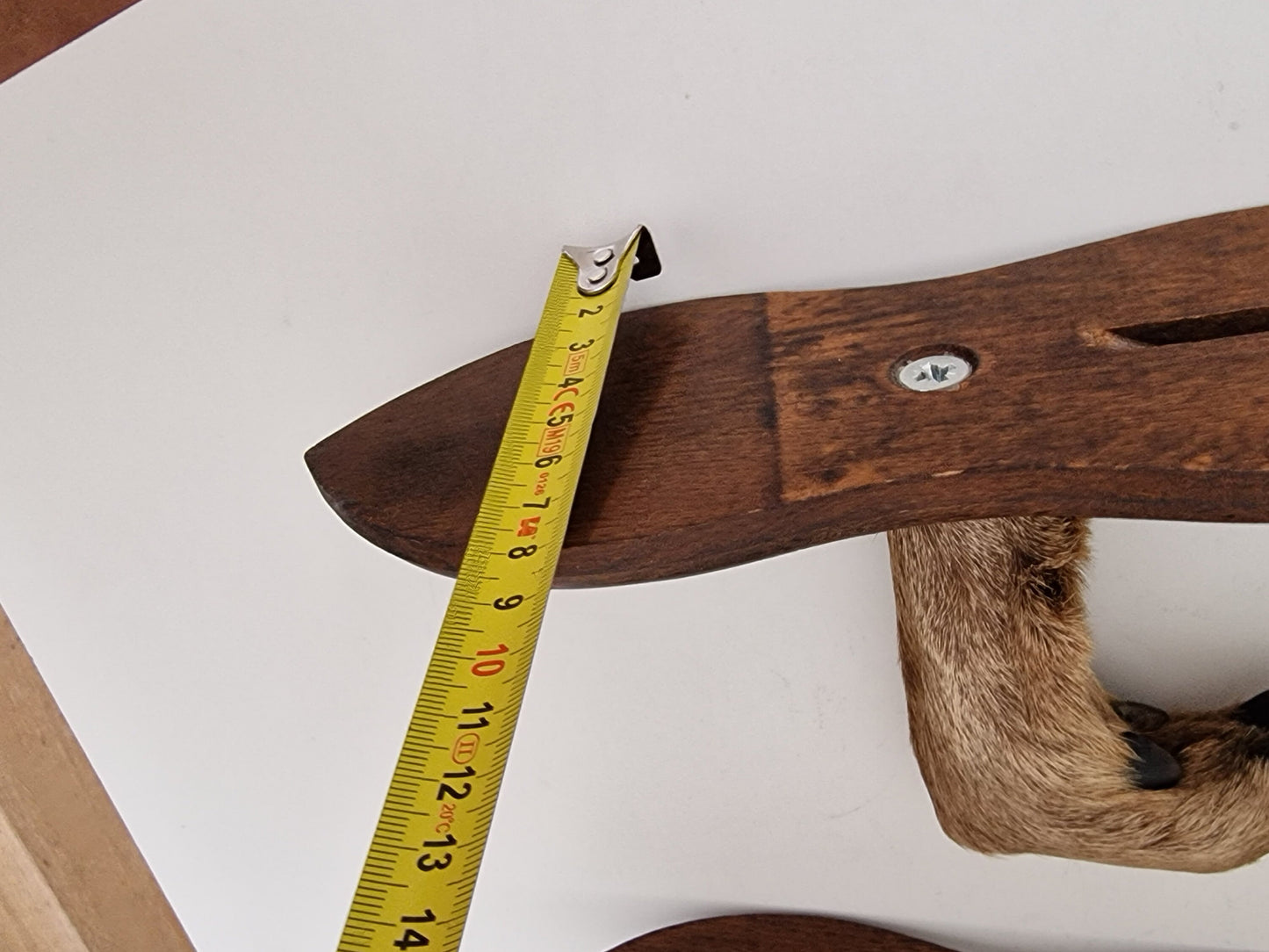 Antique Goat Leg Coatrack, Hunting Cabin Decor, Set of 2