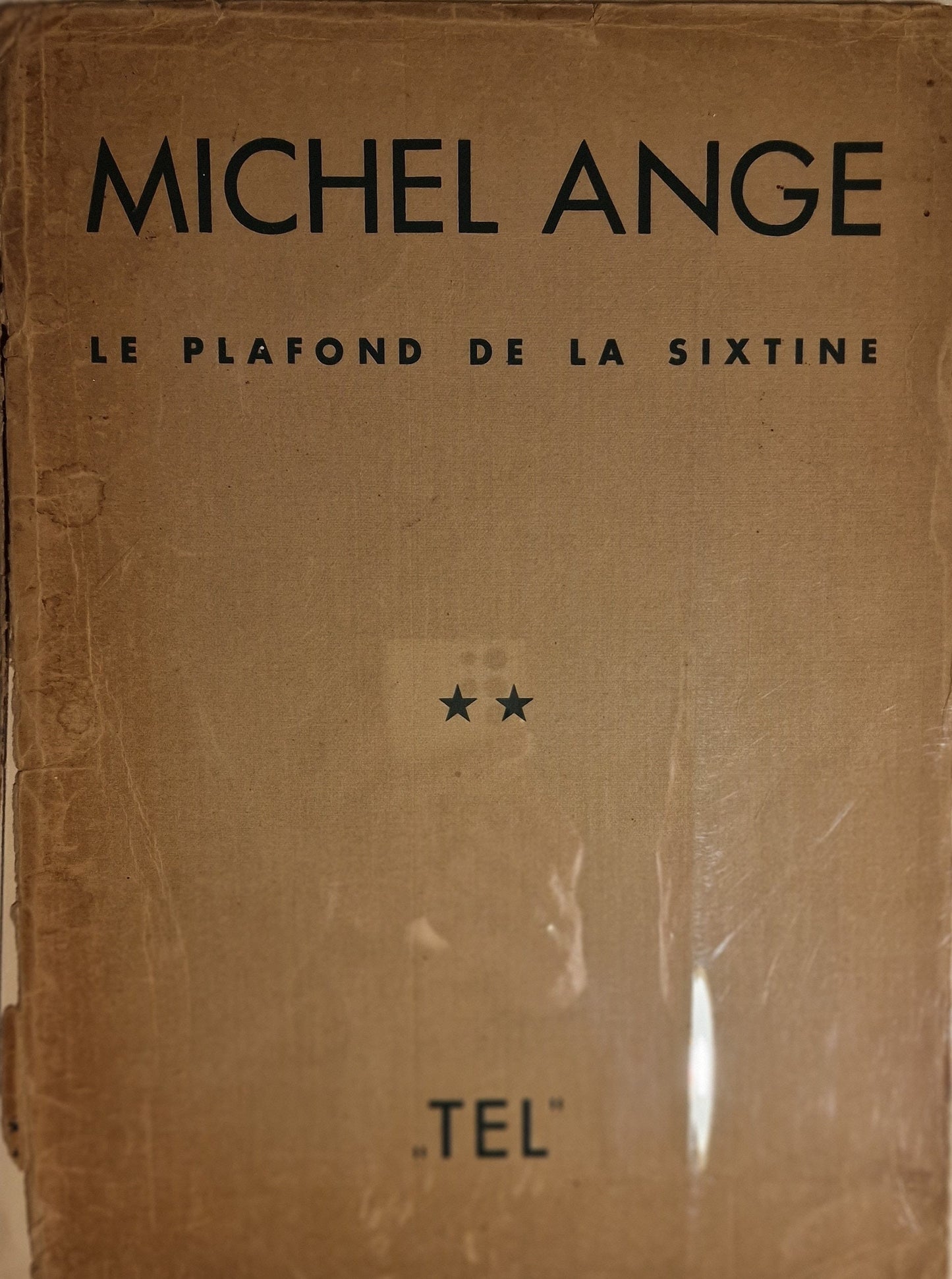 Michelangelo Sistine Chapel Illustrations, Art Book 1935