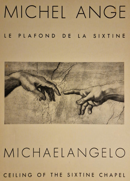Michelangelo Sistine Chapel Illustrations, Art Book 1935