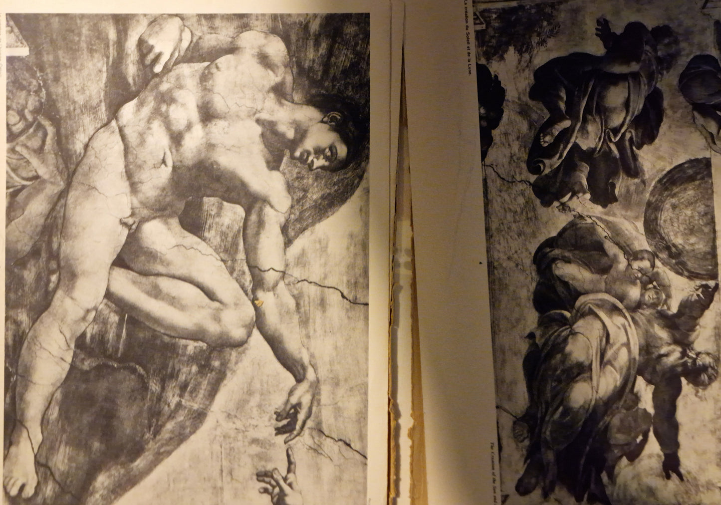 Michelangelo Sistine Chapel Illustrations, Art Book 1935