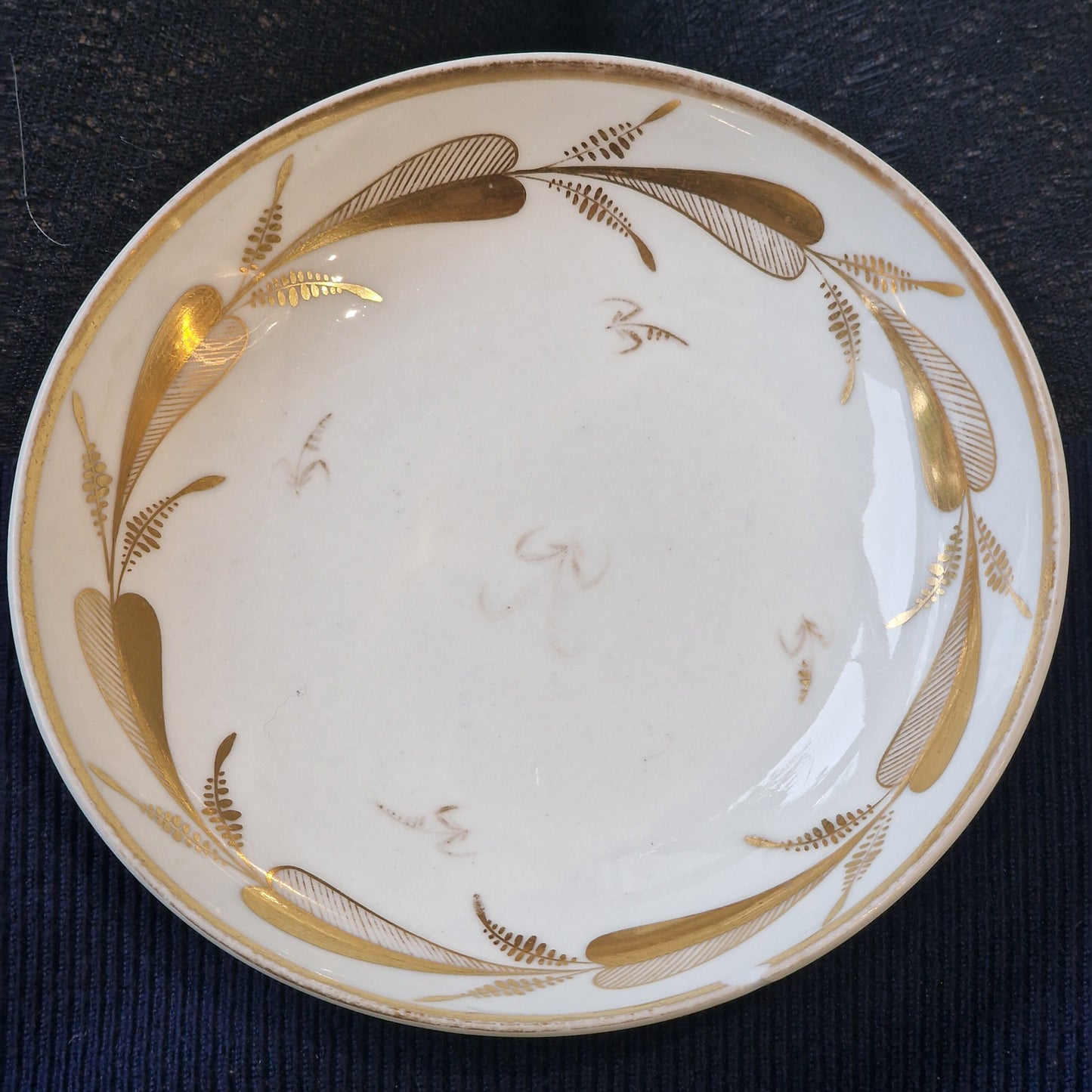 18th century french faience sauce and saucers bowls goldgilt