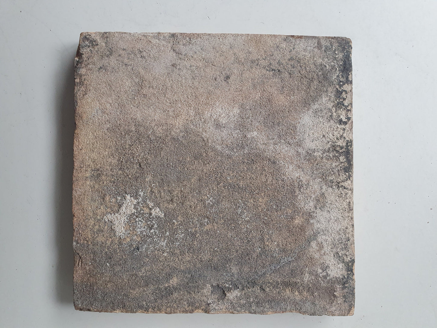 Antique Dutch Tile, Polychrome Floral Tile, Circa 1600 AD