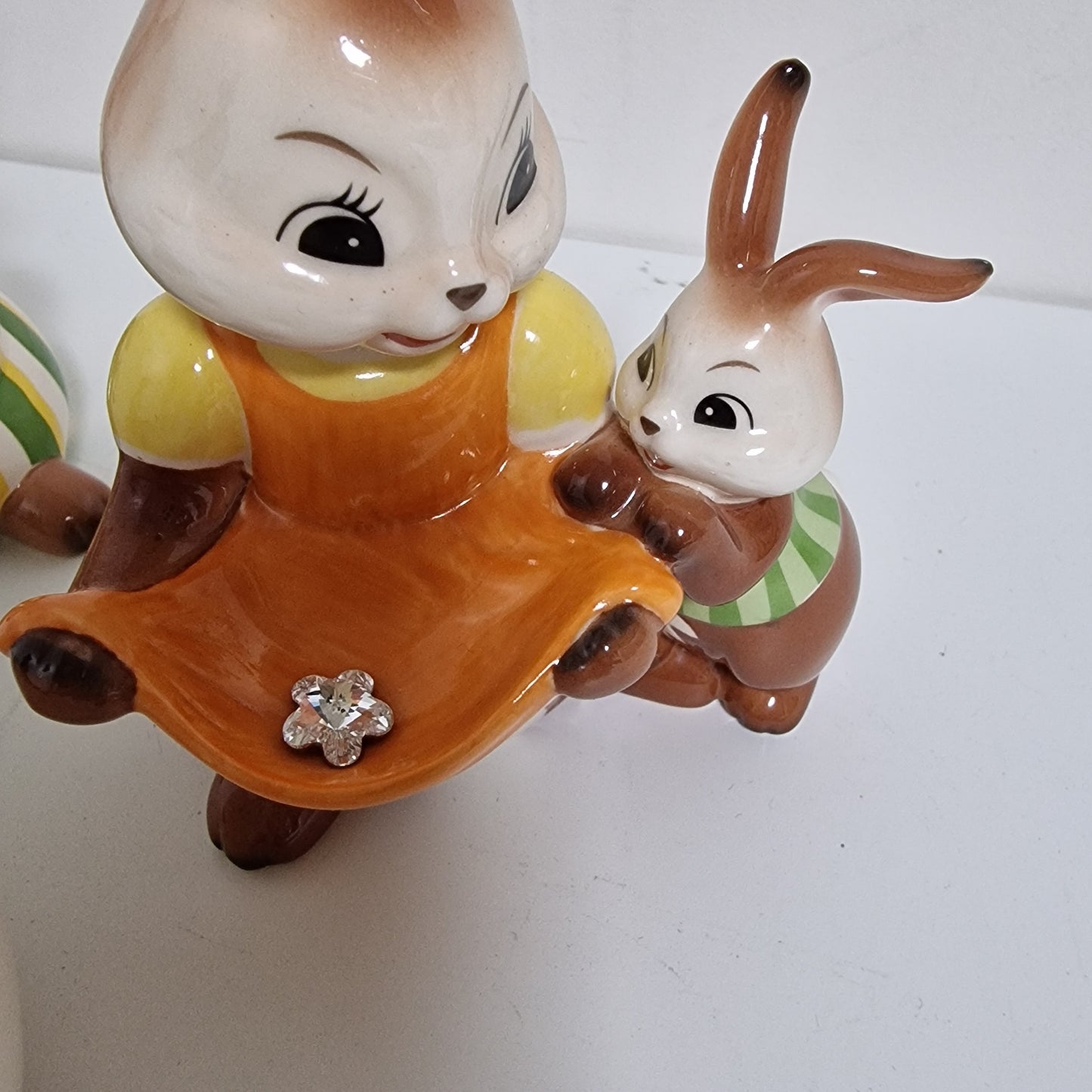 Hummel Goebel Easter Bunny Figurines, Porcelain Set