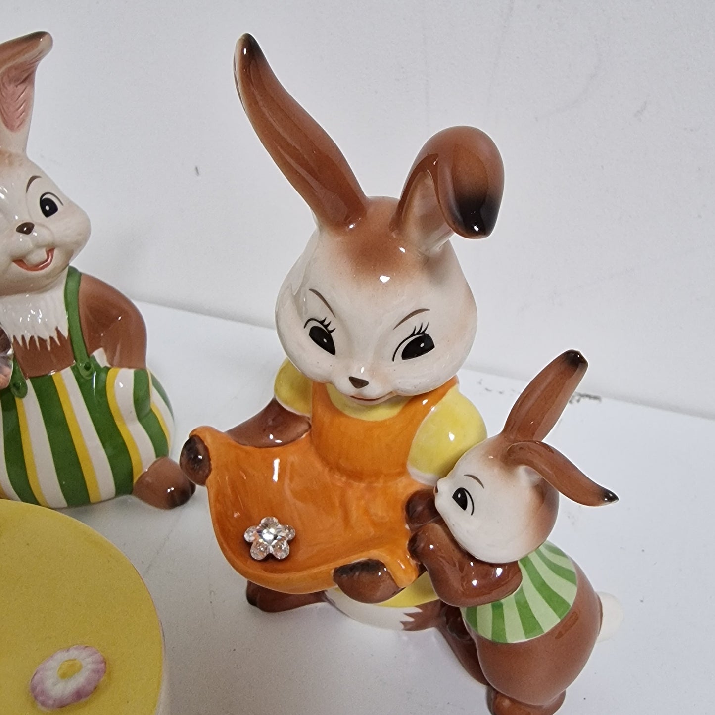 Hummel Goebel Easter Bunny Figurines, Porcelain Set