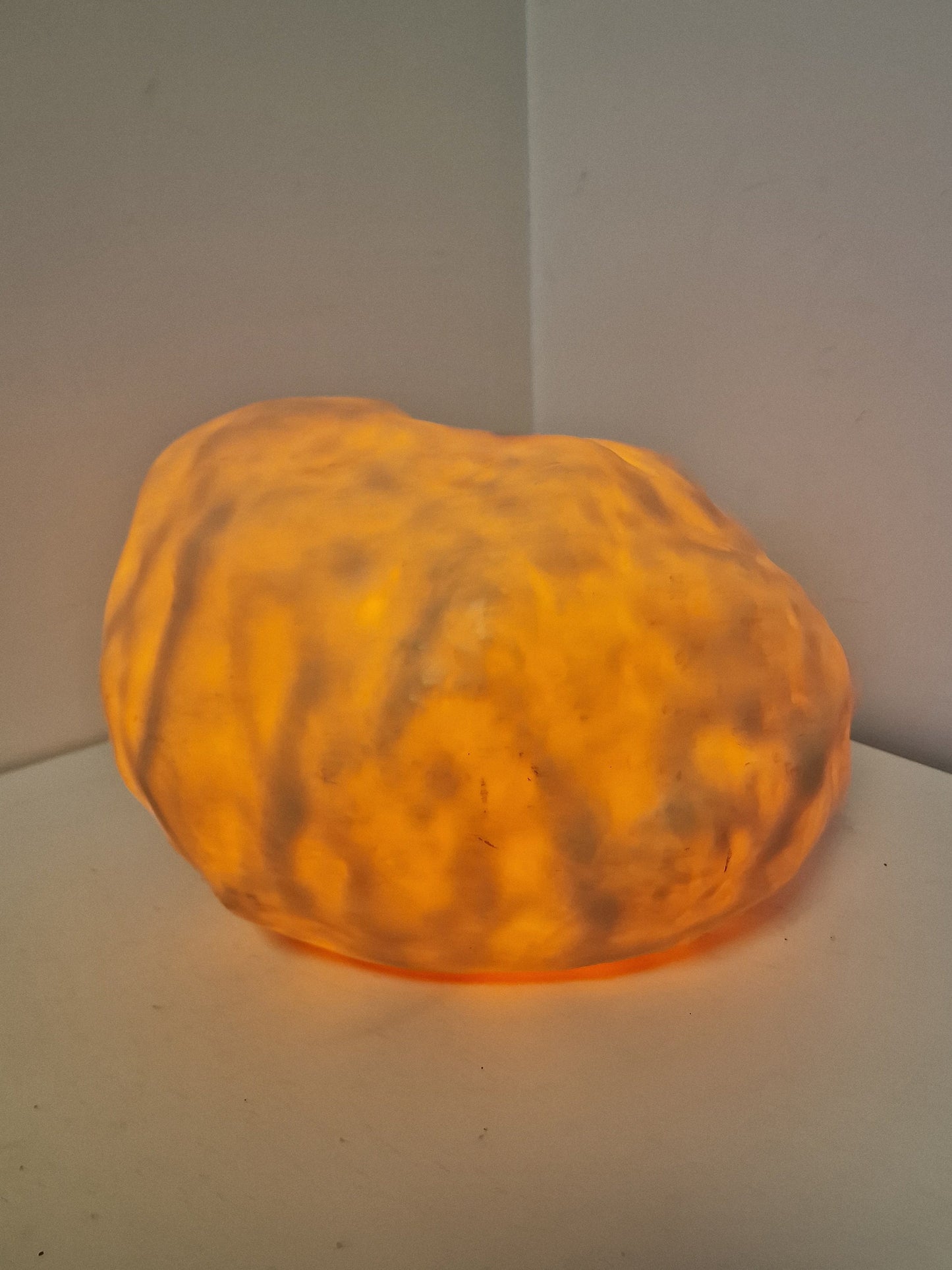 Vintage XL Moon Rock Lamp, Heico Germany, Space Age Design